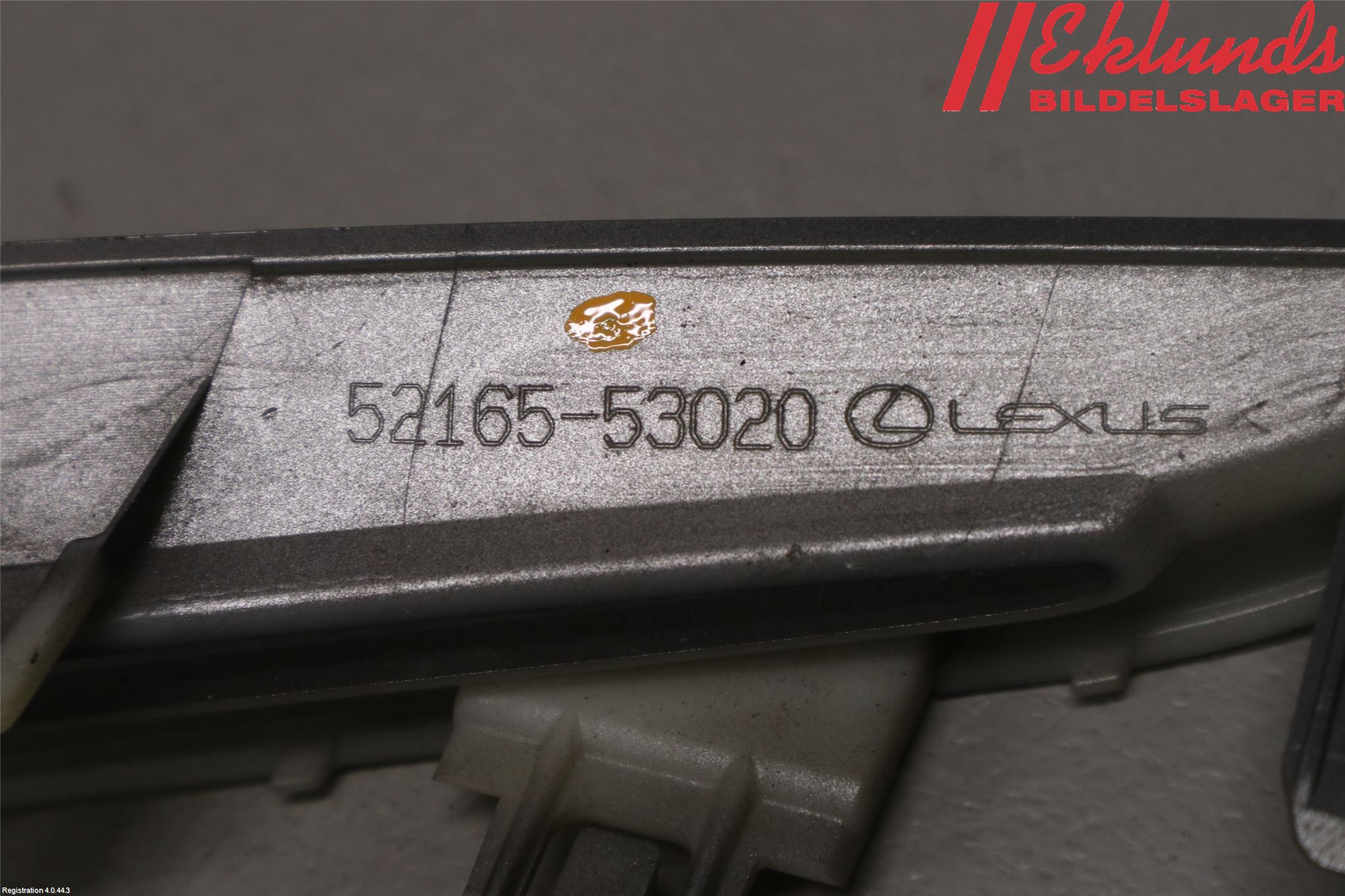 Lexus IS 250/350 14-20 Stötfångarlist Bak