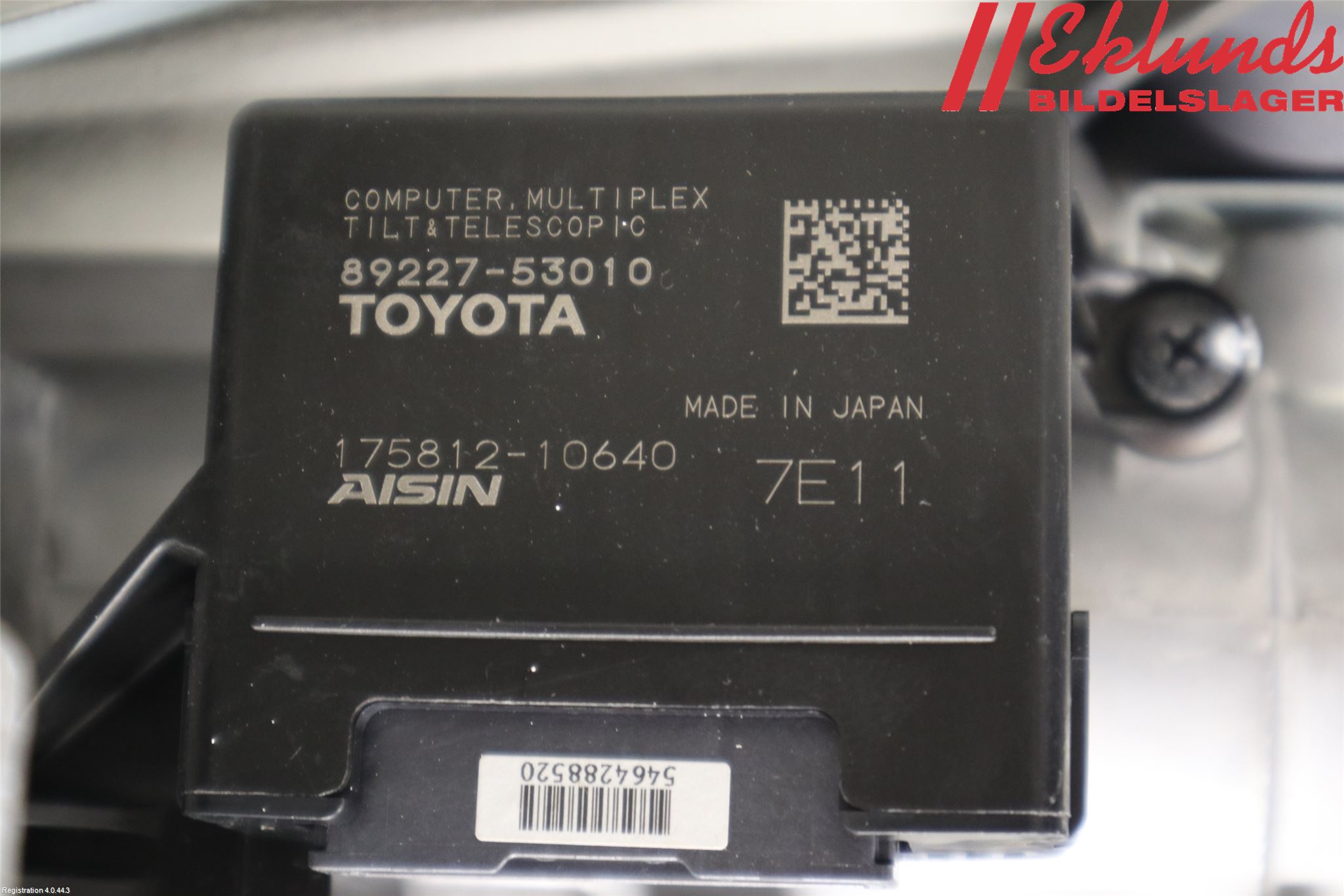 Lexus IS 250/350 14-20 Rattaxelagg Justerbart