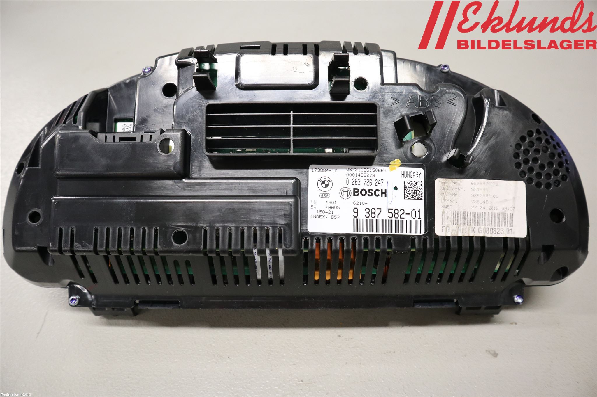 BMW 5 F10/F11/F18 09-17 Instrument Komb