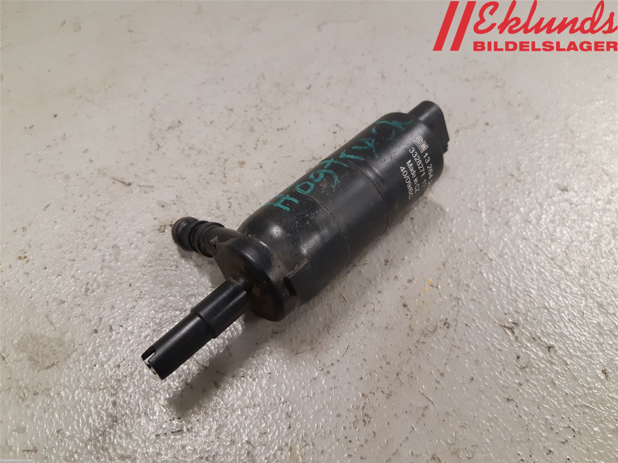 Opel ASTRA J 10-15 Spolarpump Högtryck