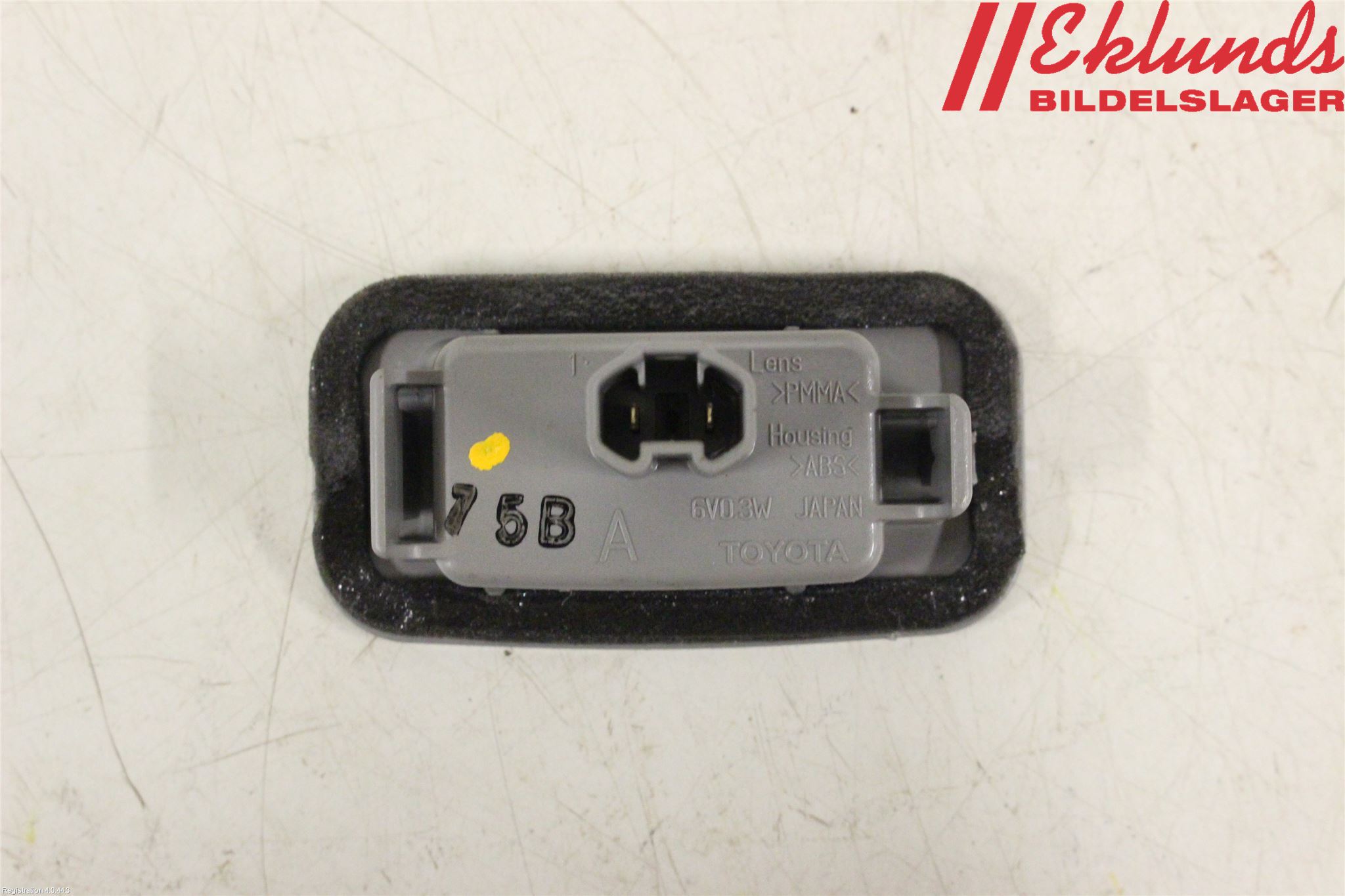 Lexus IS 250/350 14-20 Skylt Belysning