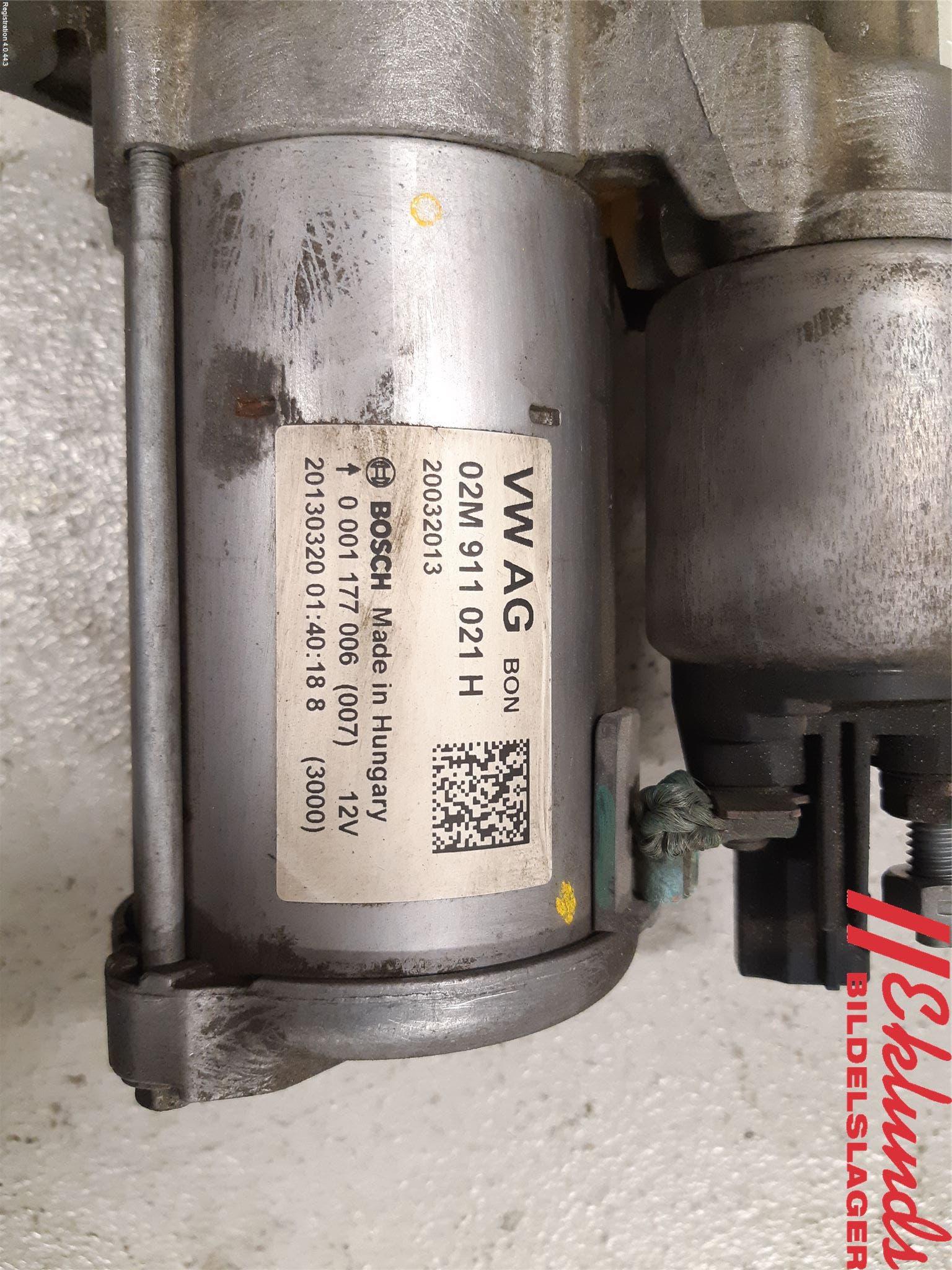 Skoda CITIGO / CITIGO E IV Startmotor