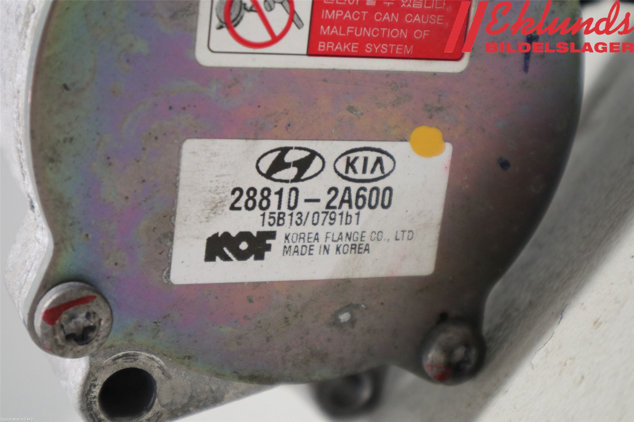 Hyundai i30 GD 13-17 Vakuumpump