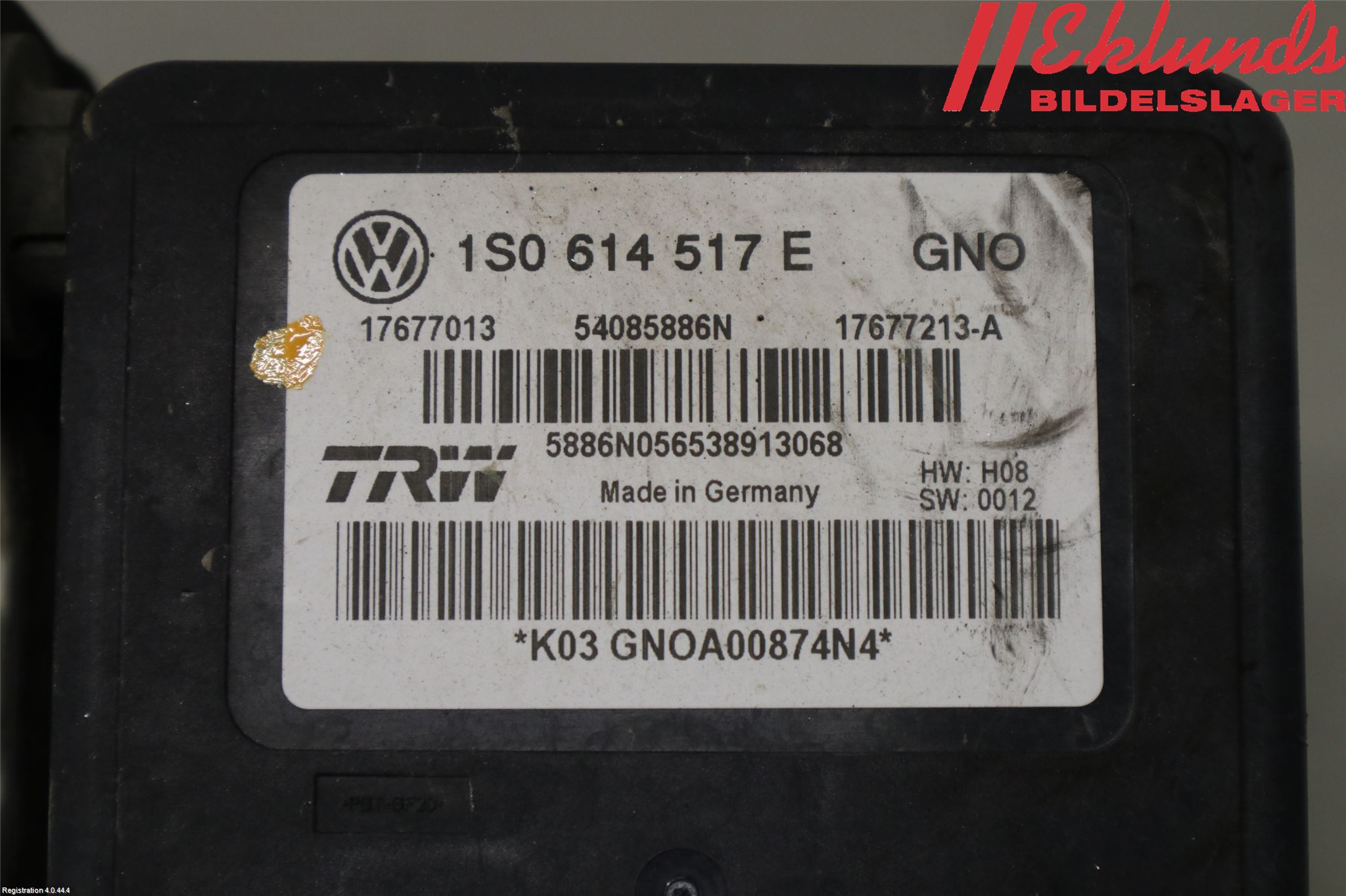 Skoda CITIGO / CITIGO E IV Abs Hydraulaggregat