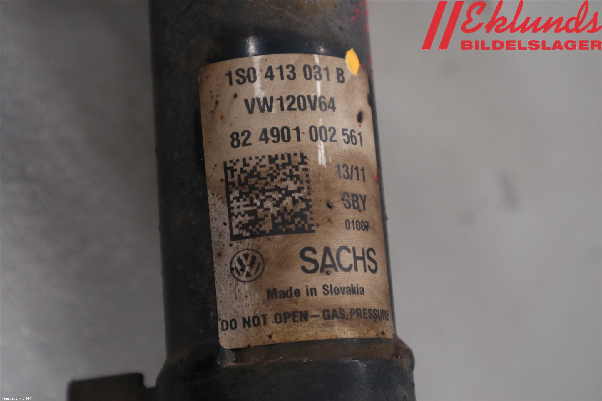 Skoda CITIGO / CITIGO E IV Fjäderben Fram Vänster