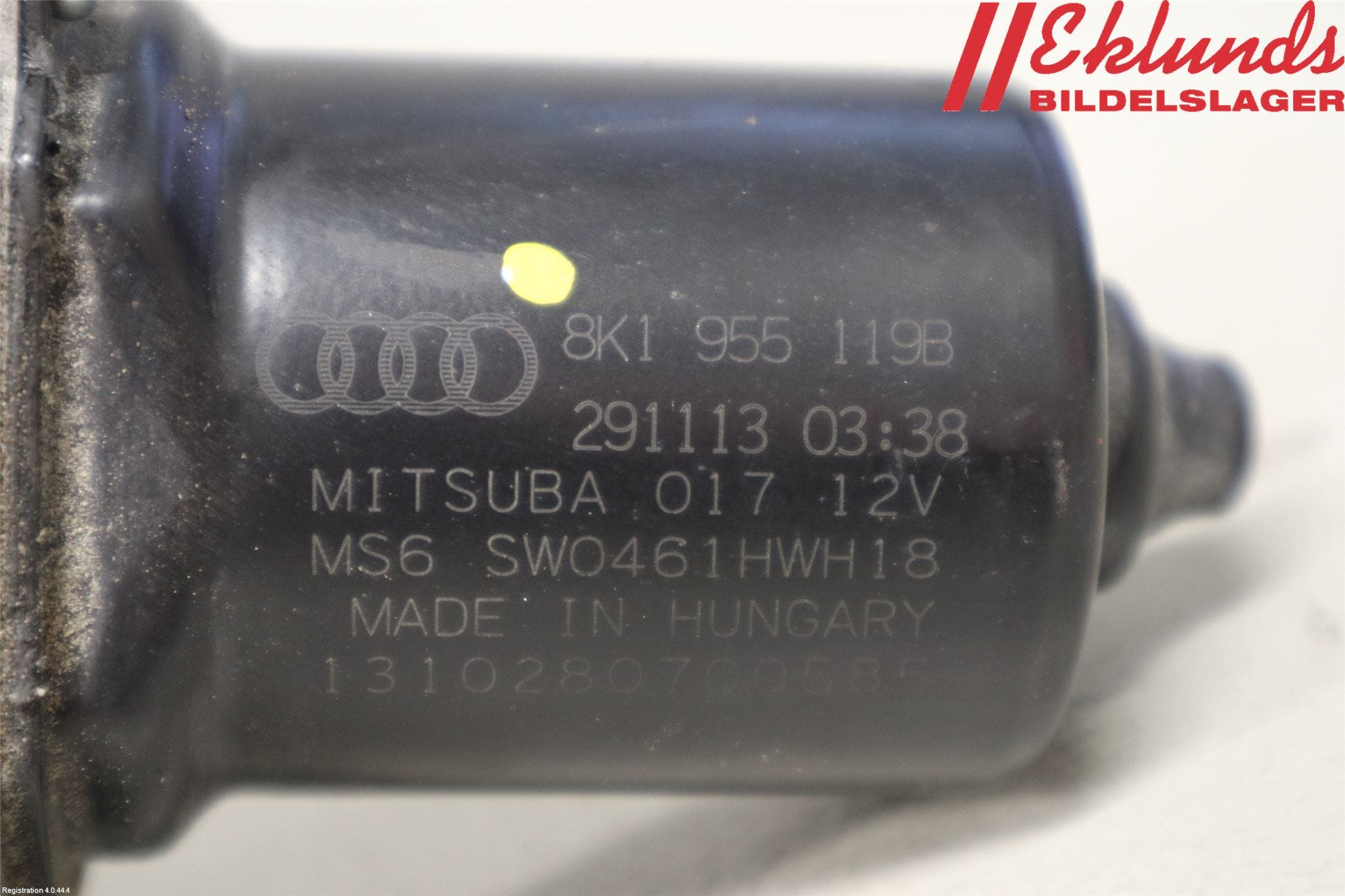 Audi A4 12-15 Torkarmotor Vindruta