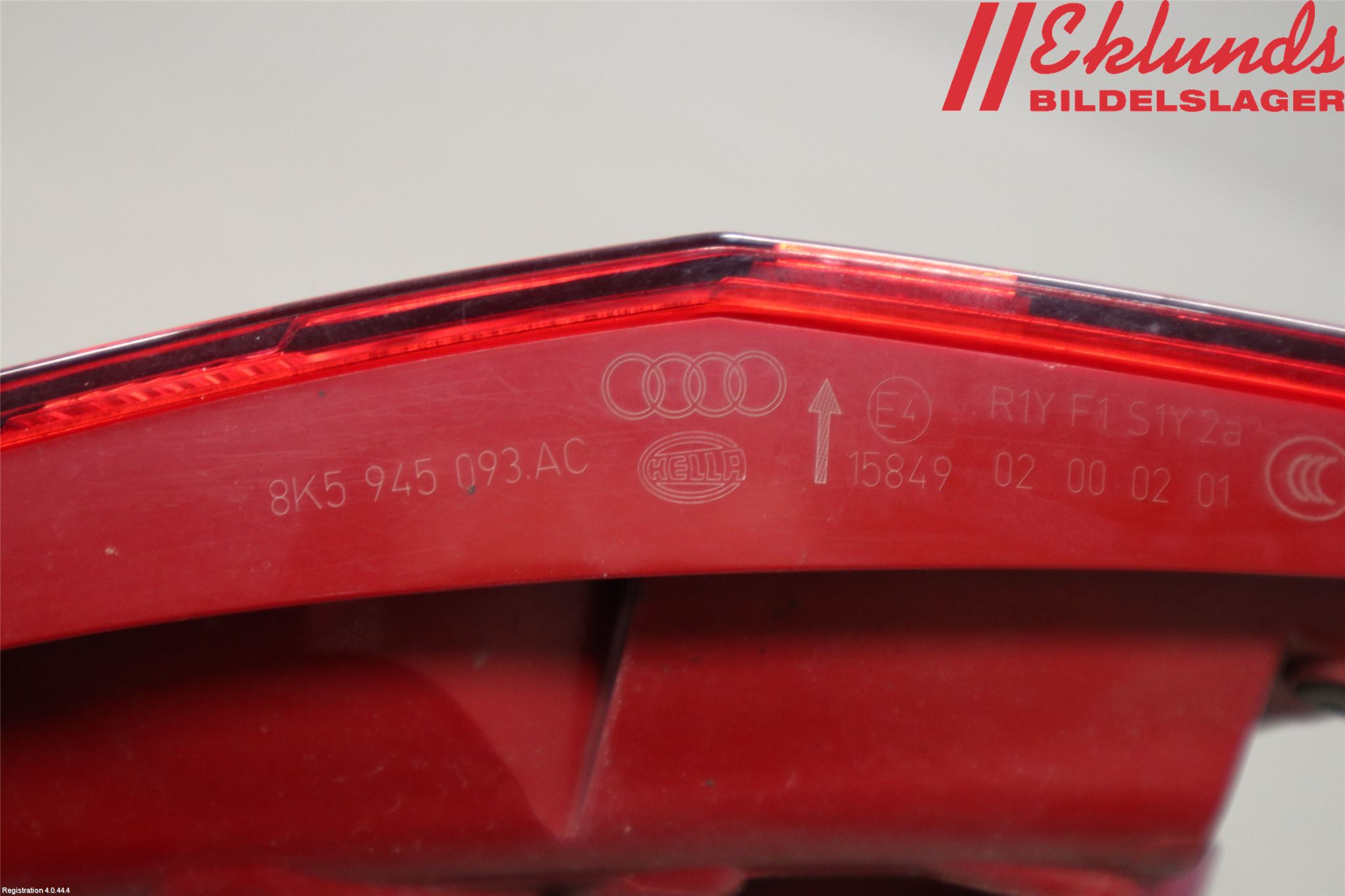 Audi A4 12-15 Bakljus Lucka Vä