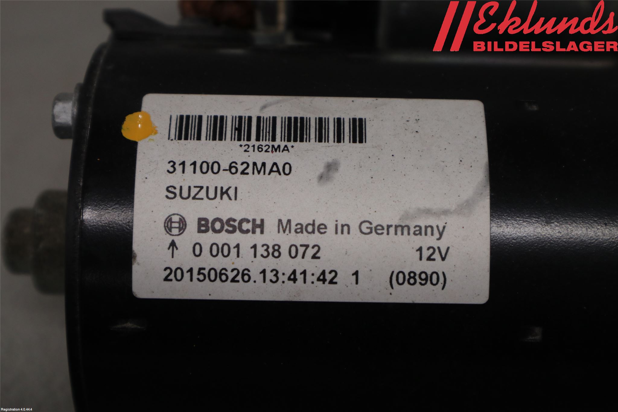 Suzuki VITARA 15- Startmotor Diesel