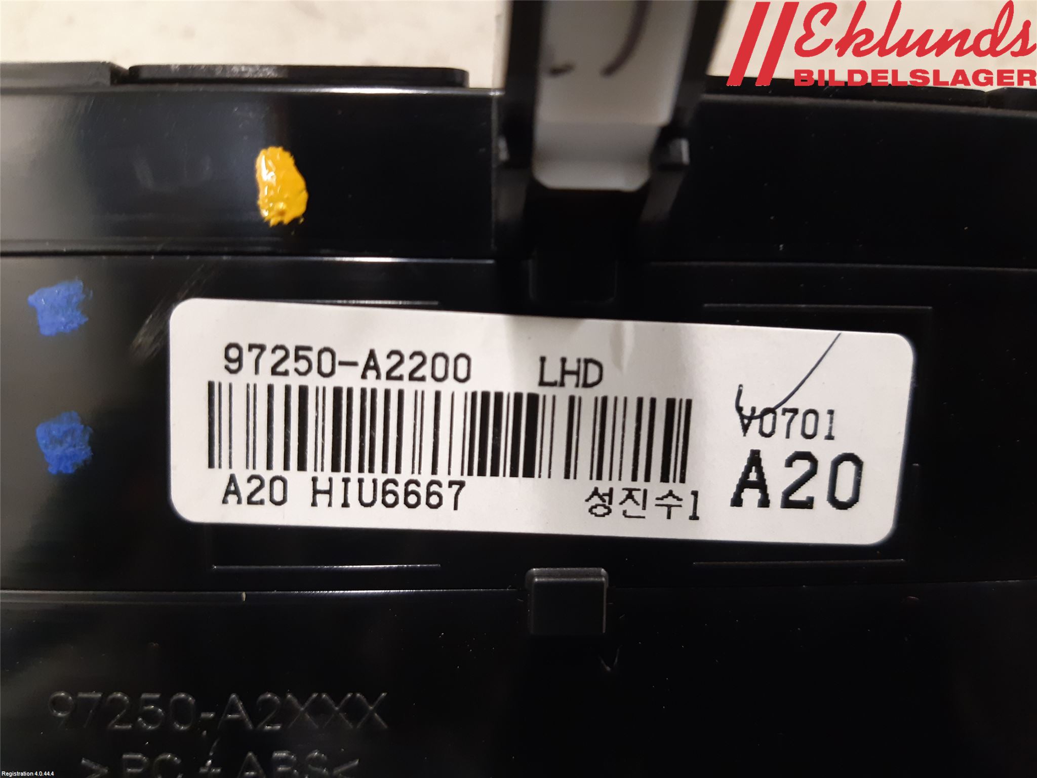 Kia CEED 12-18 Ac Styrenhet Ac Manöveren