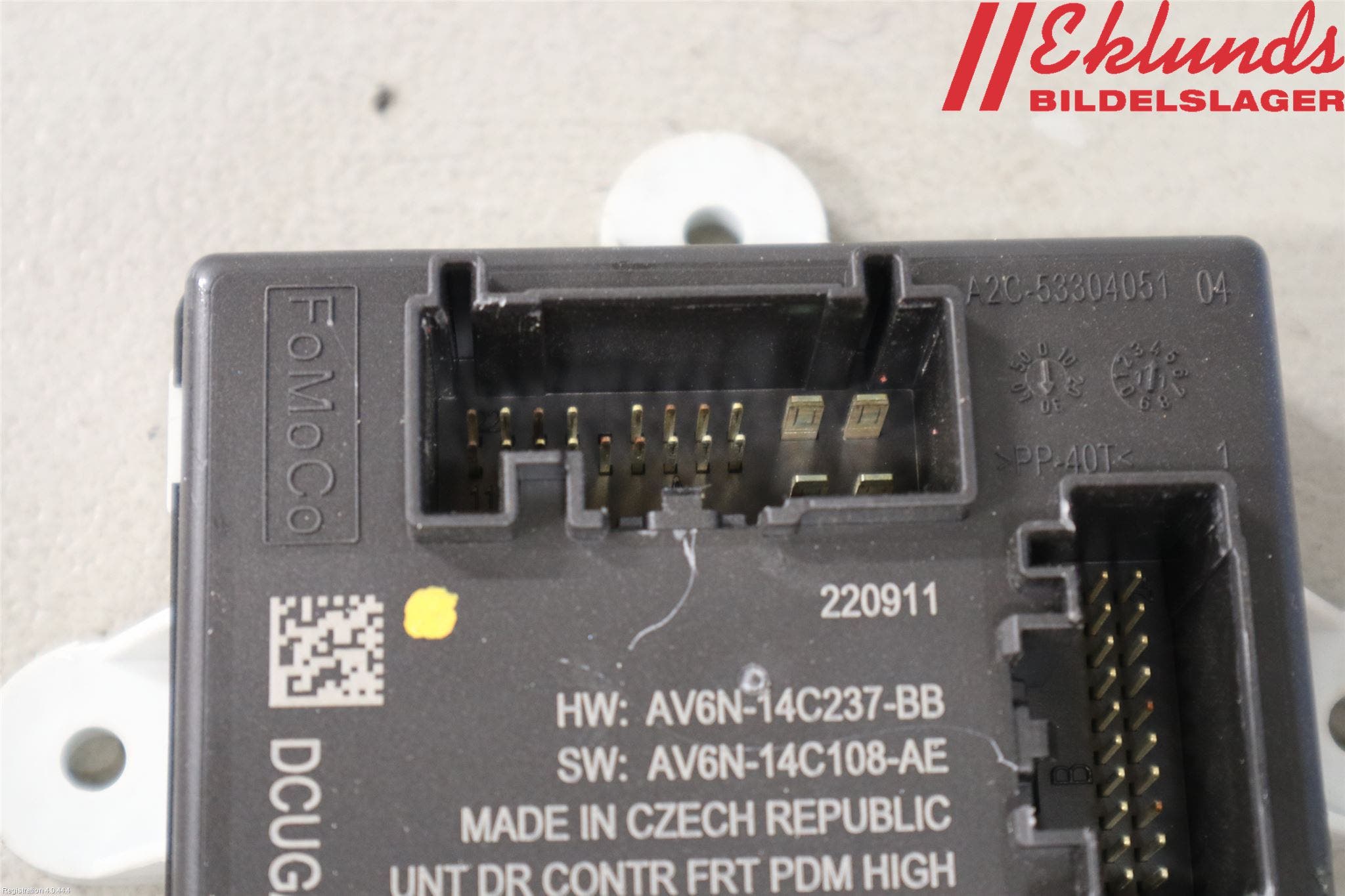 Volvo V60 11-13 Styrenhet Dörr