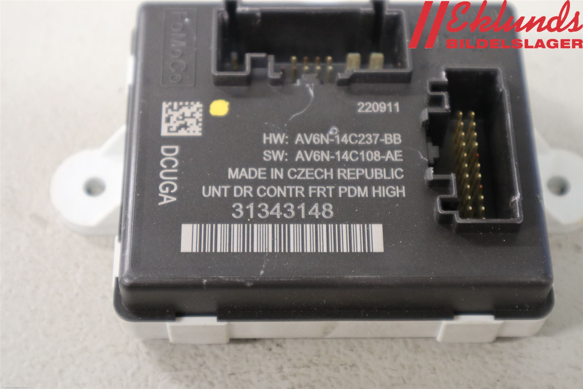 Volvo V60 11-13 Styrenhet Dörr