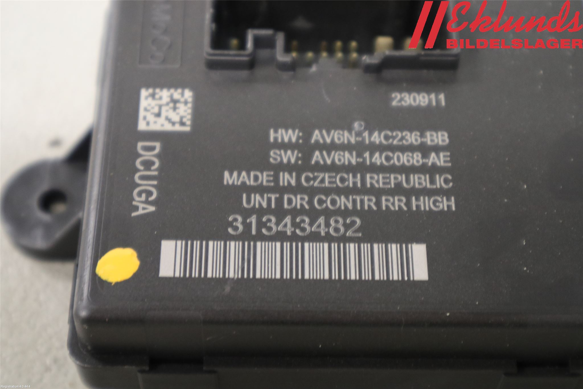 Volvo V60 11-13 Styrenhet Dörr