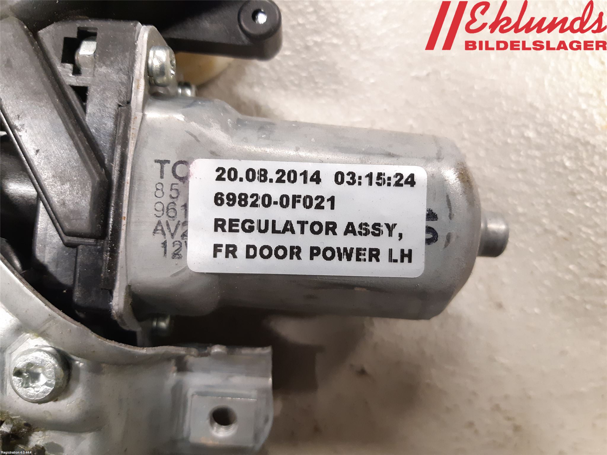 Toyota VERSO 09-18 Fönsterhiss El Kompl