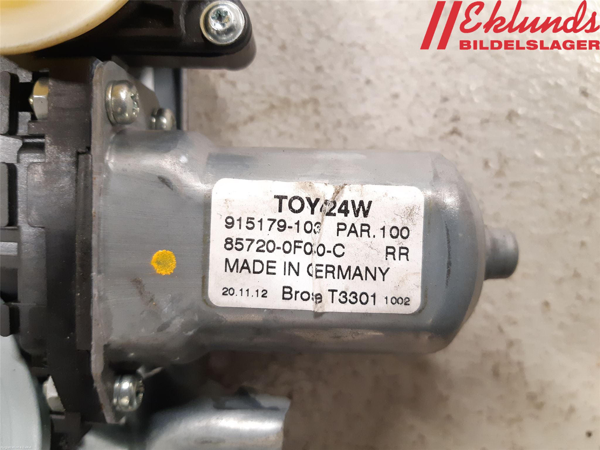 Toyota VERSO 09-18 Fönsterhiss El Kompl