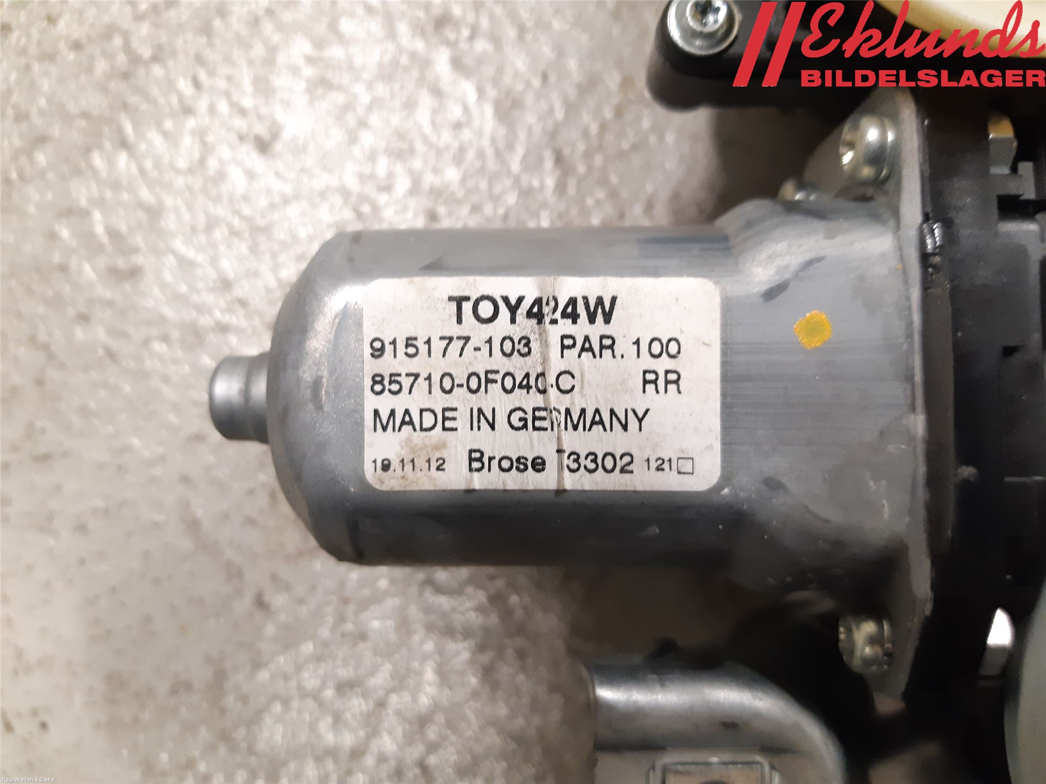 Toyota VERSO 09-18 Fönsterhiss El Kompl