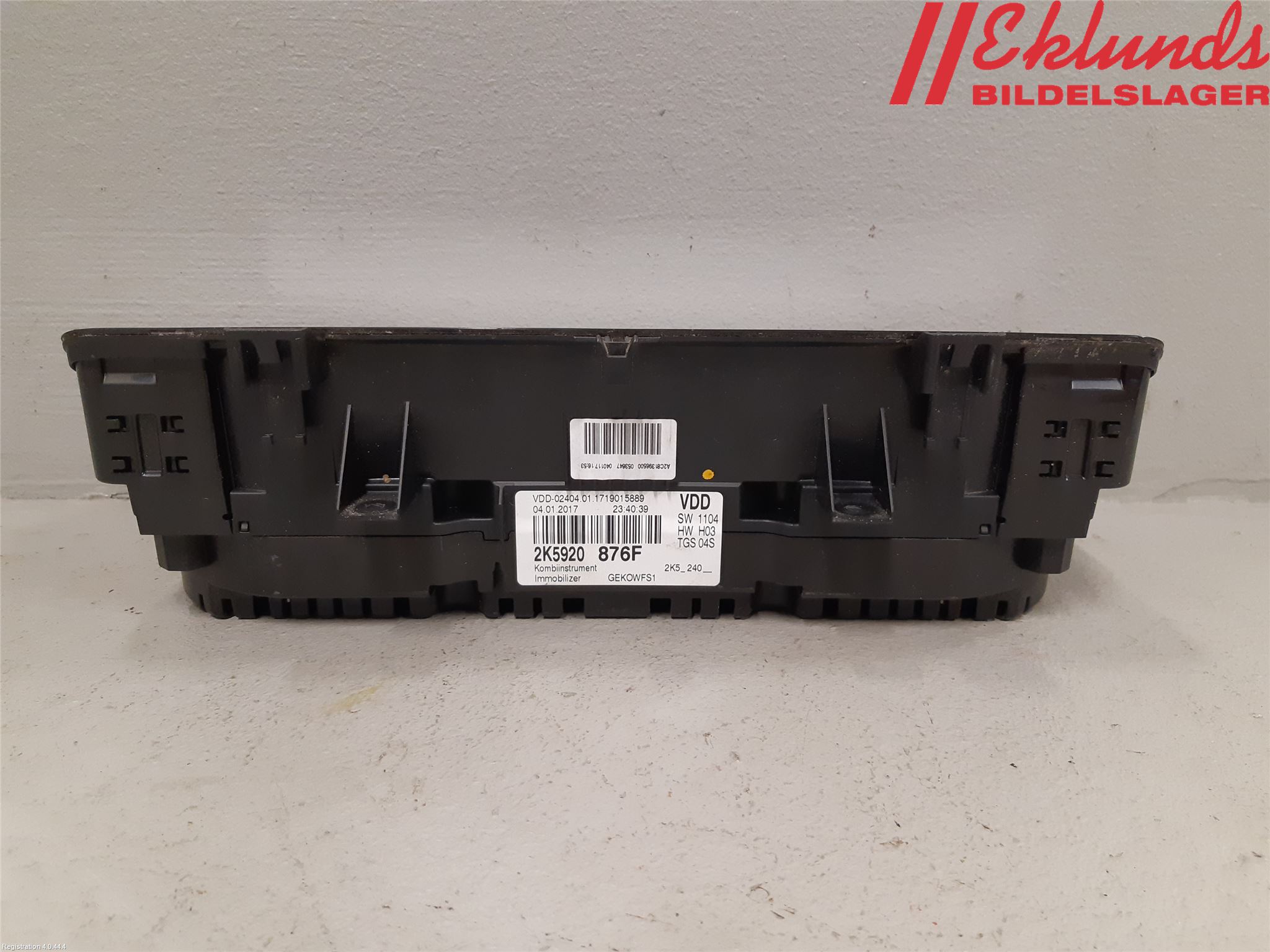 Volkswagen VW CADDY 16-20 Instrument Komb