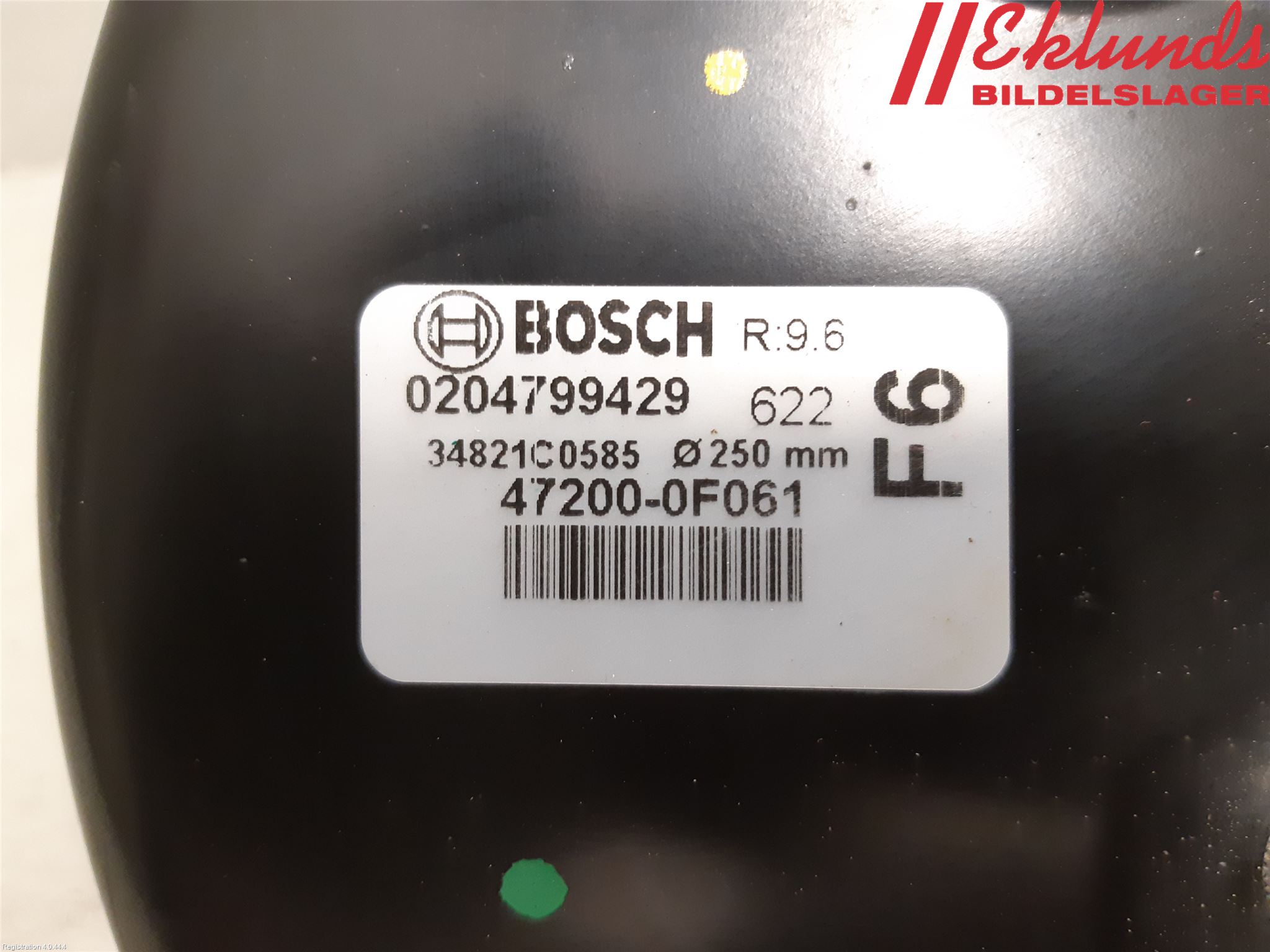 Toyota VERSO 09-18 Bromsservo