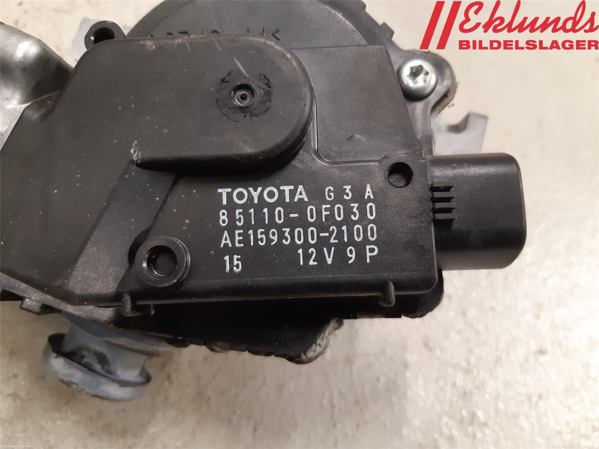 Toyota VERSO 09-18 Torkarmotor Vindruta