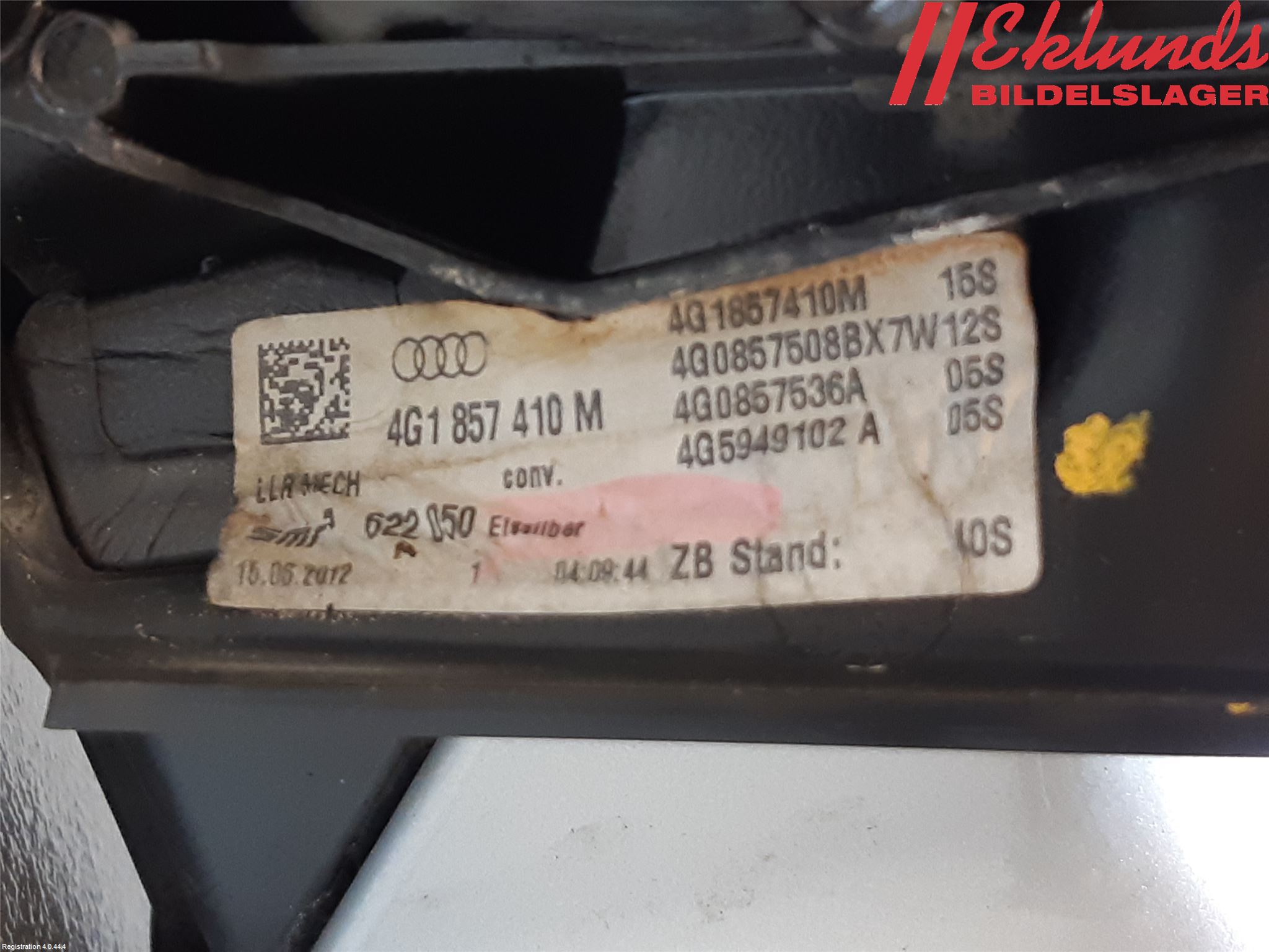 Audi A6/S6 4G 11-18 Spegel Yttre El Hö