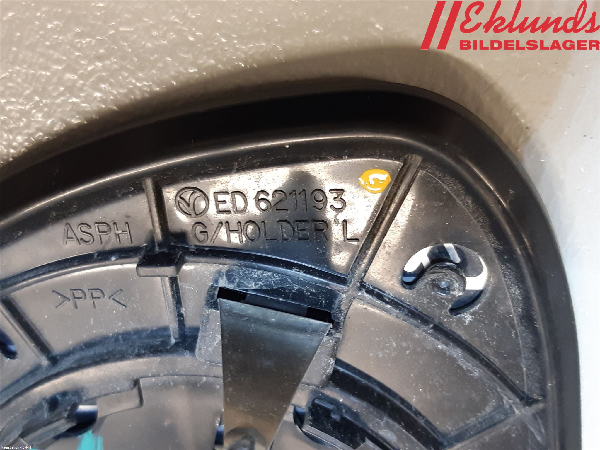 Kia CEED 06-12 Spegelglas Vä