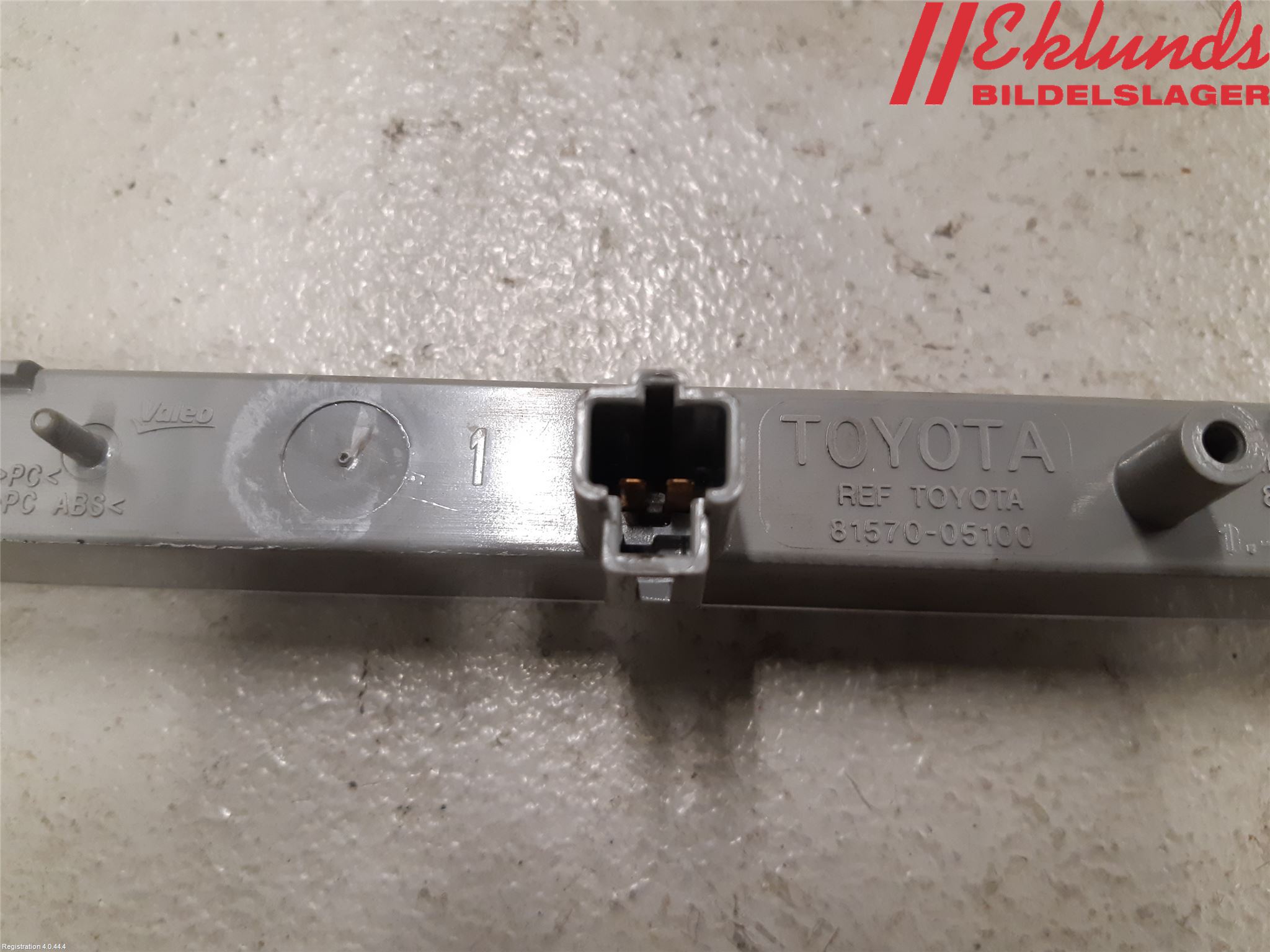 Toyota VERSO 09-18 Bromsljus Bakruta