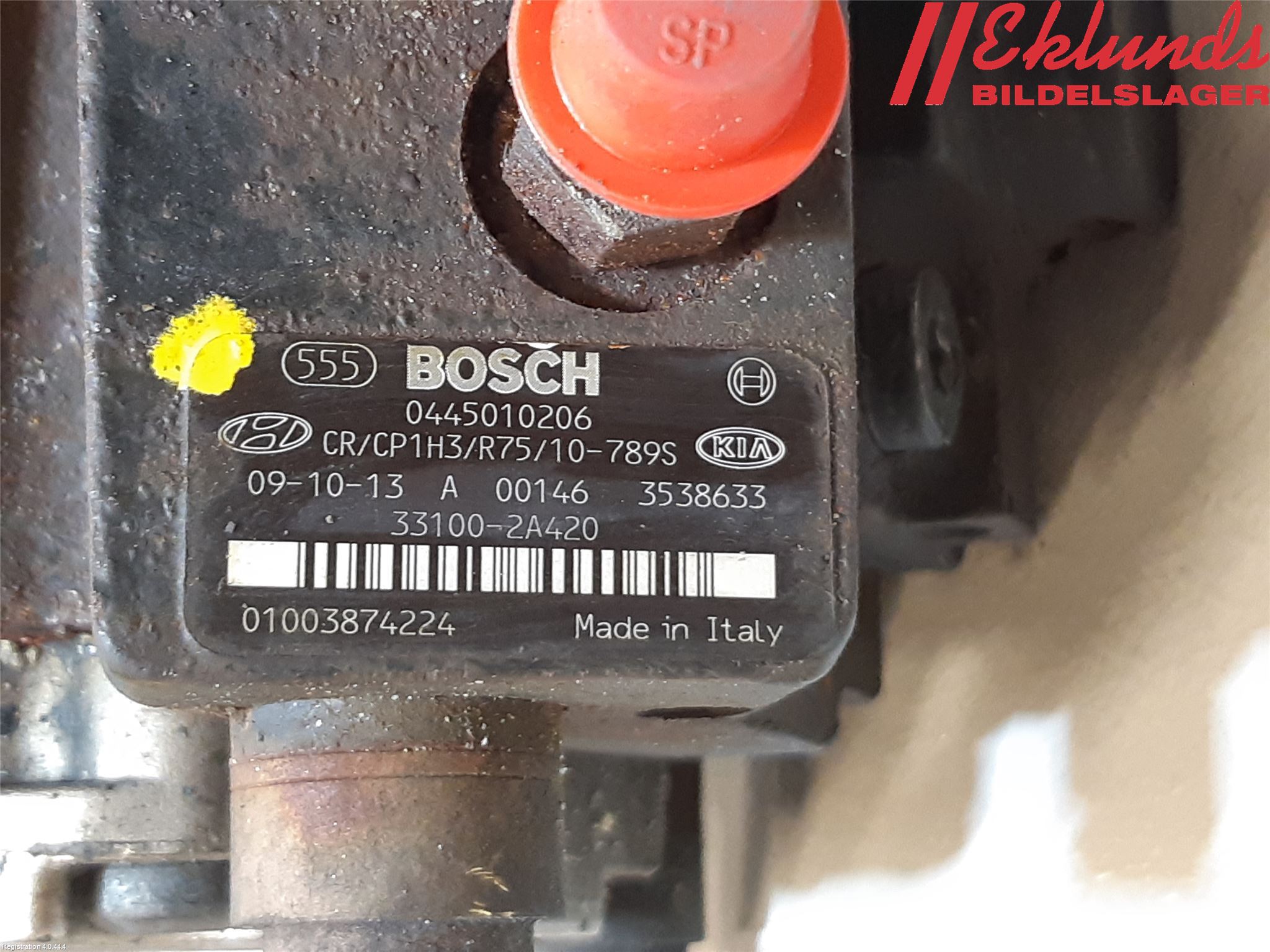 Kia CEED 06-12 Bränsle Insppump Diesel