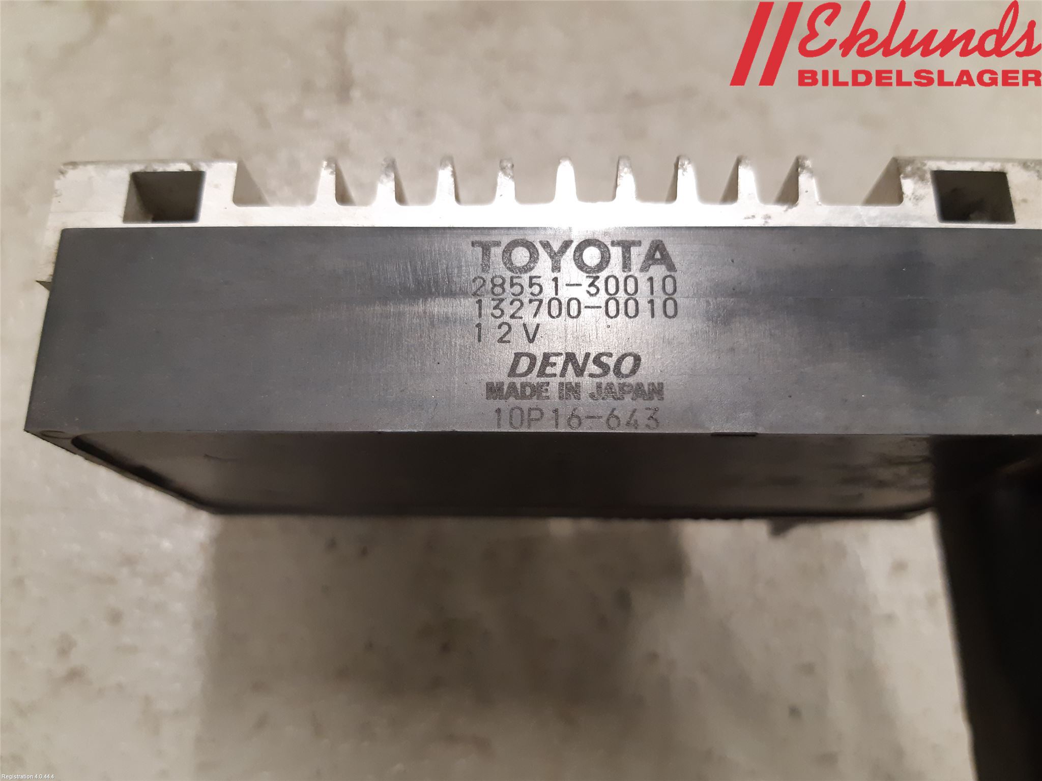 Toyota VERSO 09-18 Relä Glödning Diesel