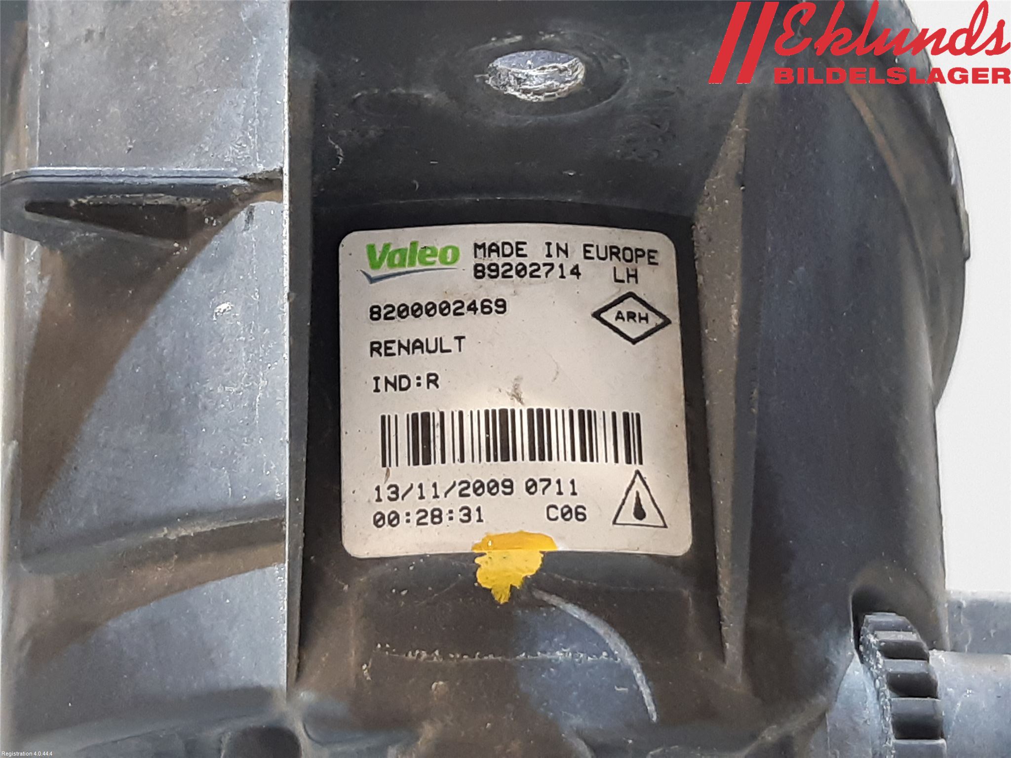 Renault CLIO III  09-12 Dimljus-Varselljus Fram