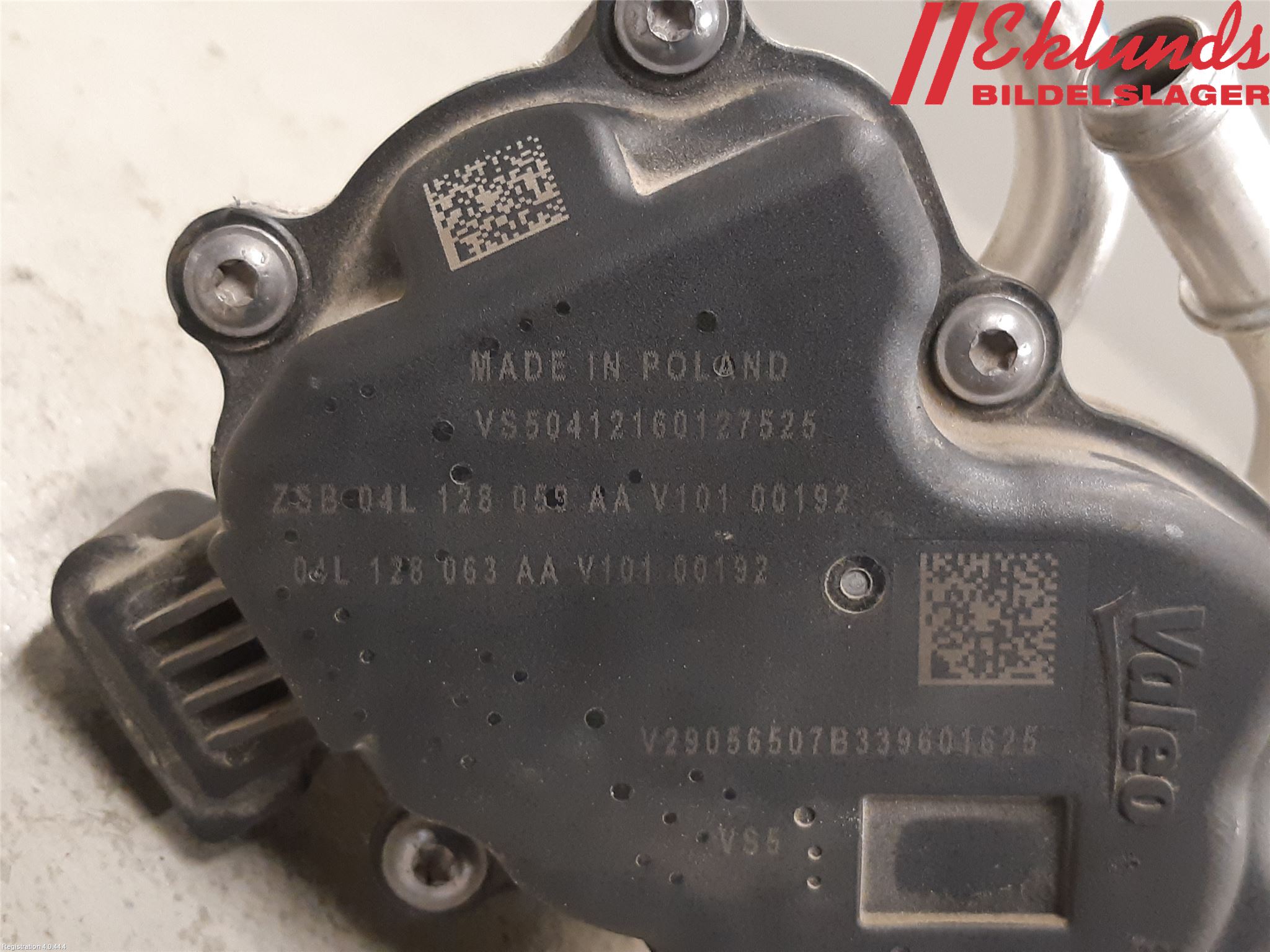 Volkswagen VW CADDY 16-20 Injspjällhus