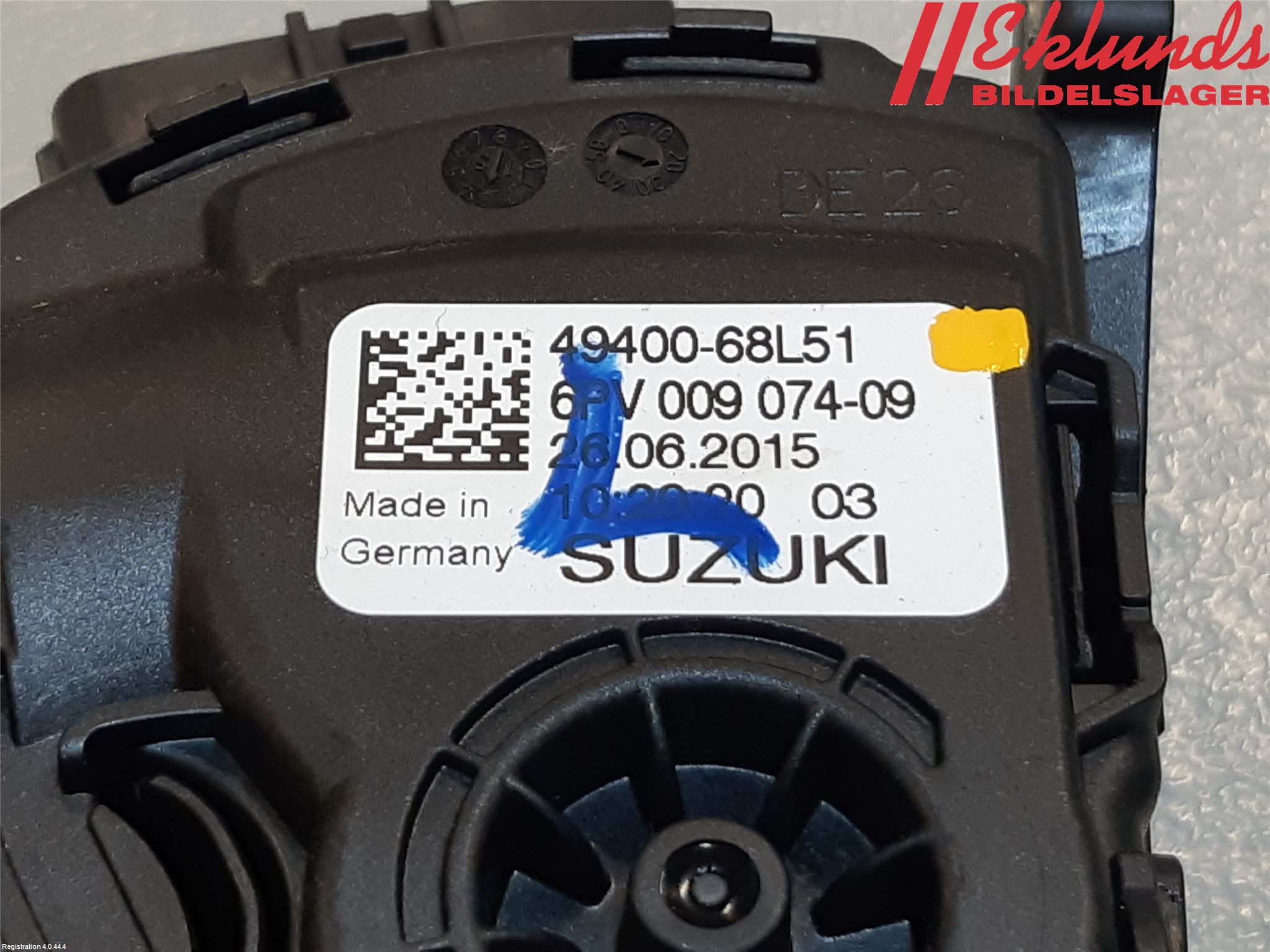 Suzuki VITARA 15- Gaspedal