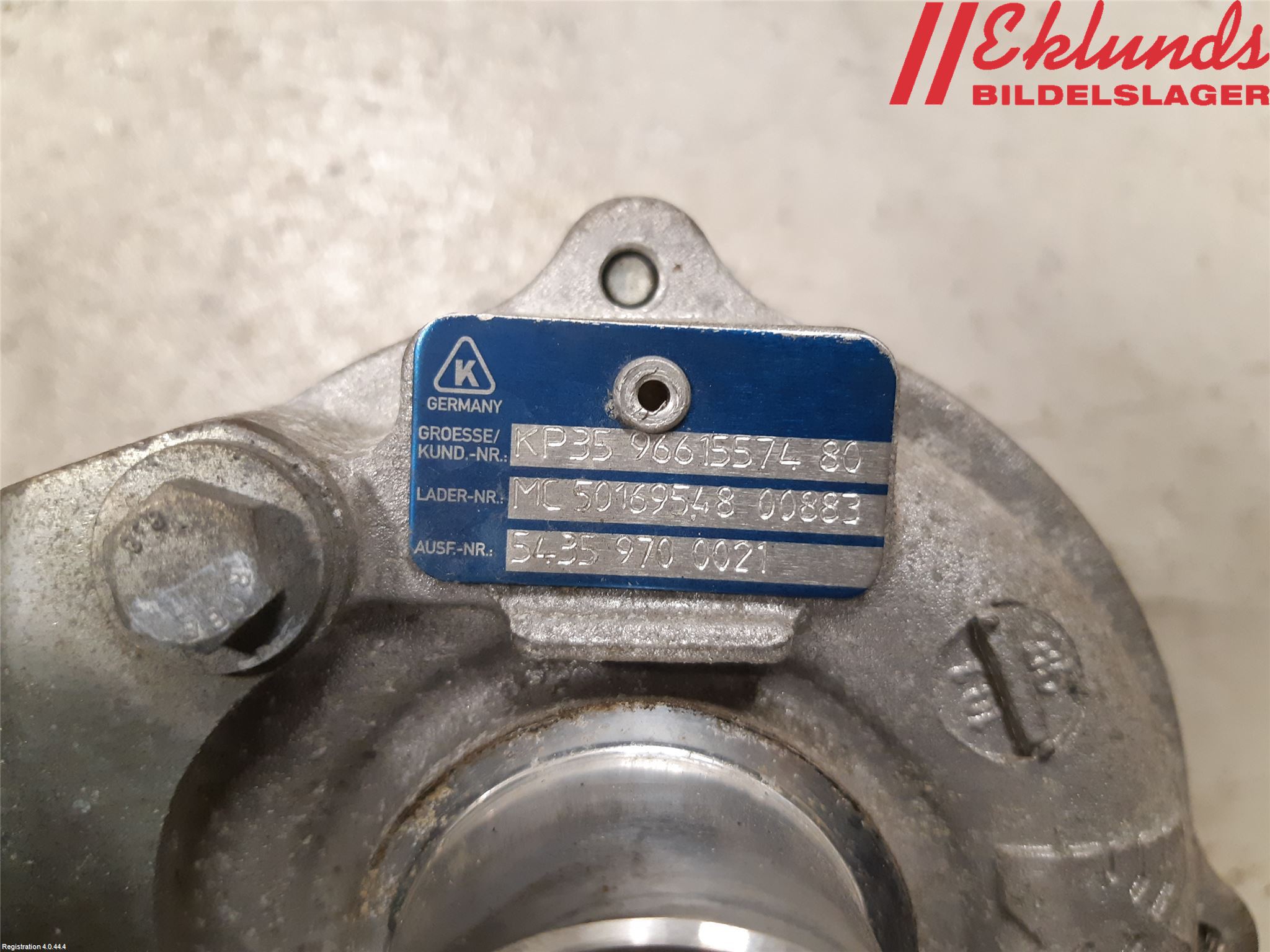 Citroen NEMO Turboaggregat