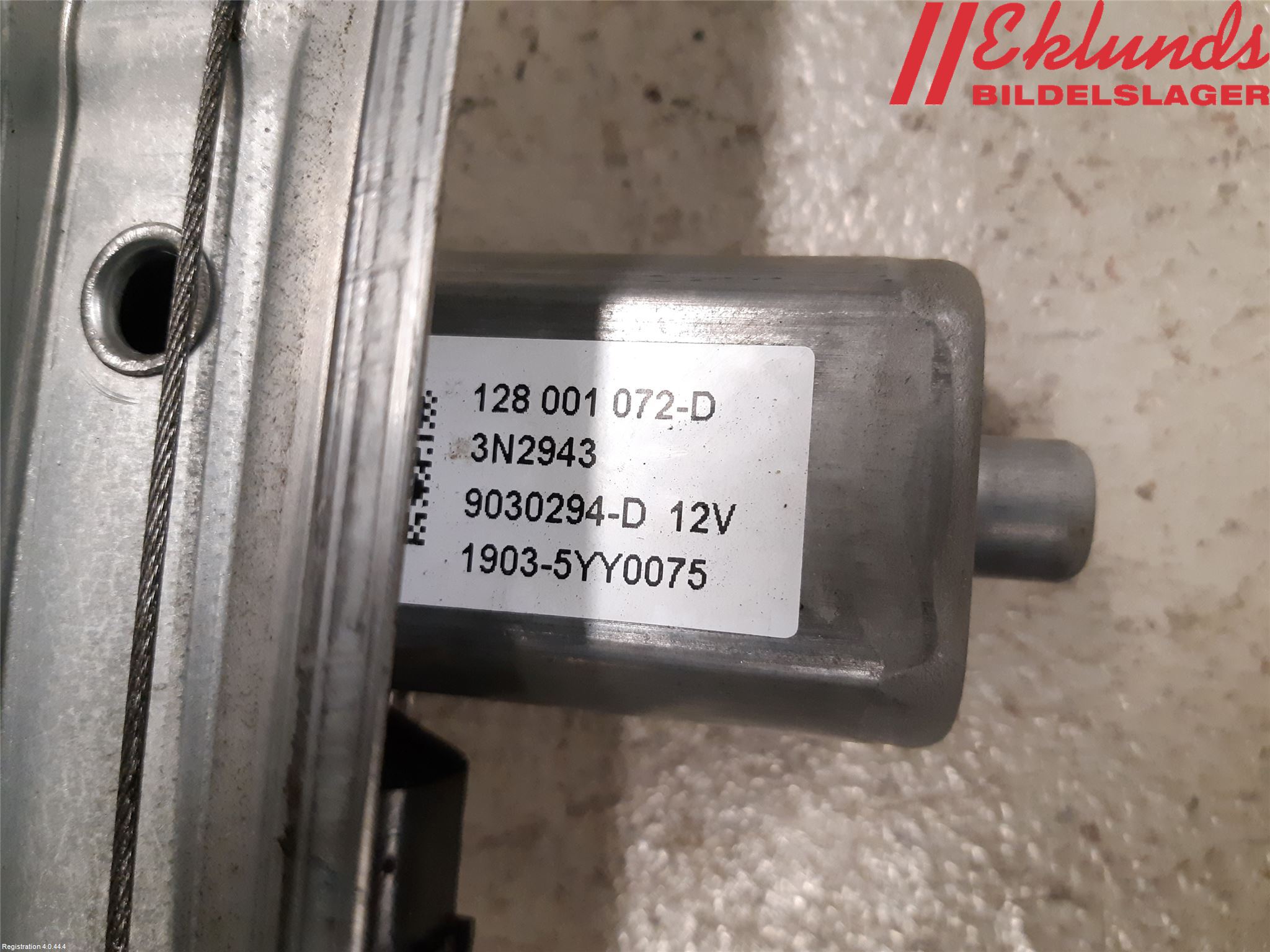 Renault CLIO IV 12-16 Fönsterhiss El Kompl