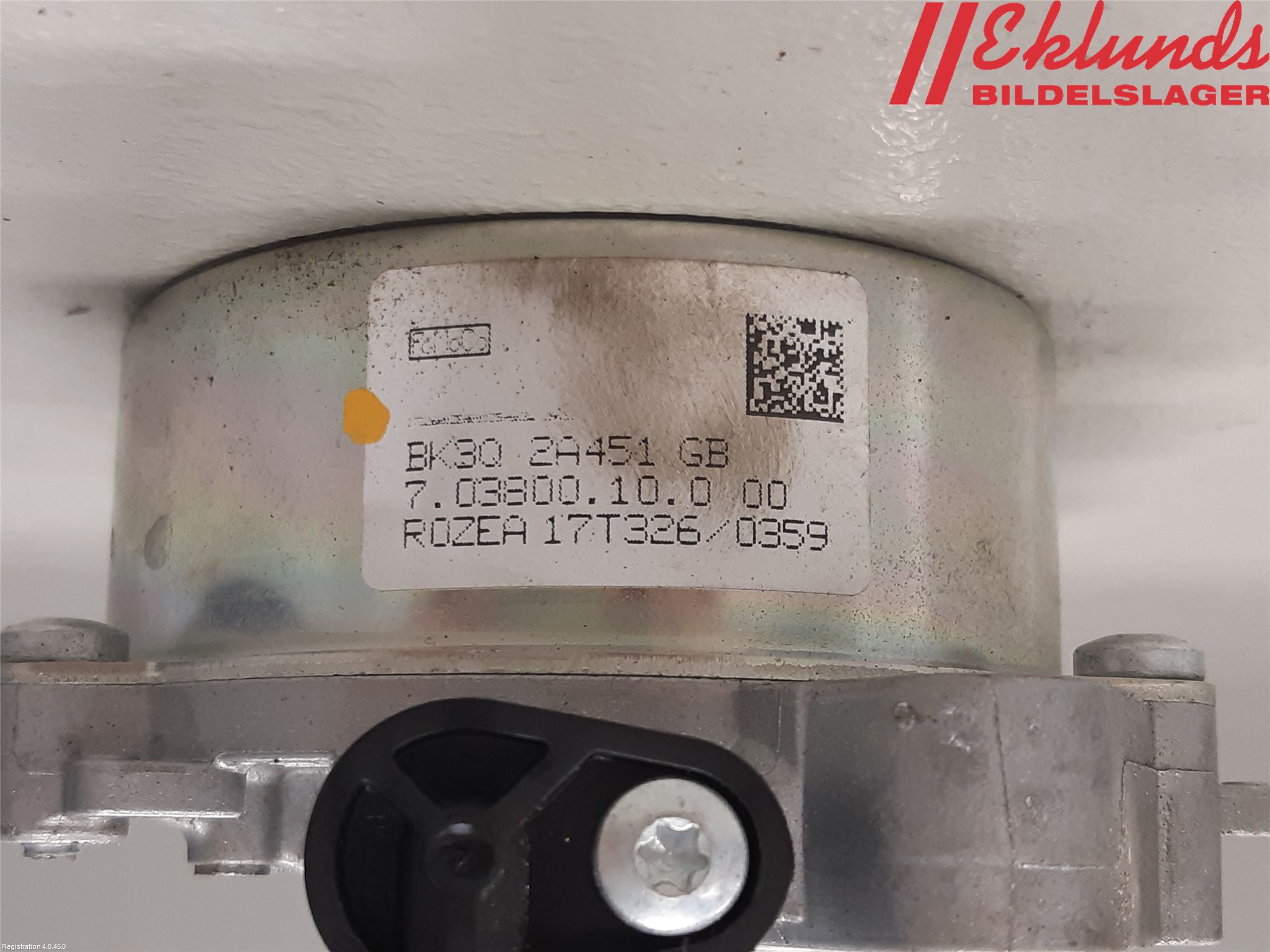 Ford RANGER EU 12-23 Vakuumpump