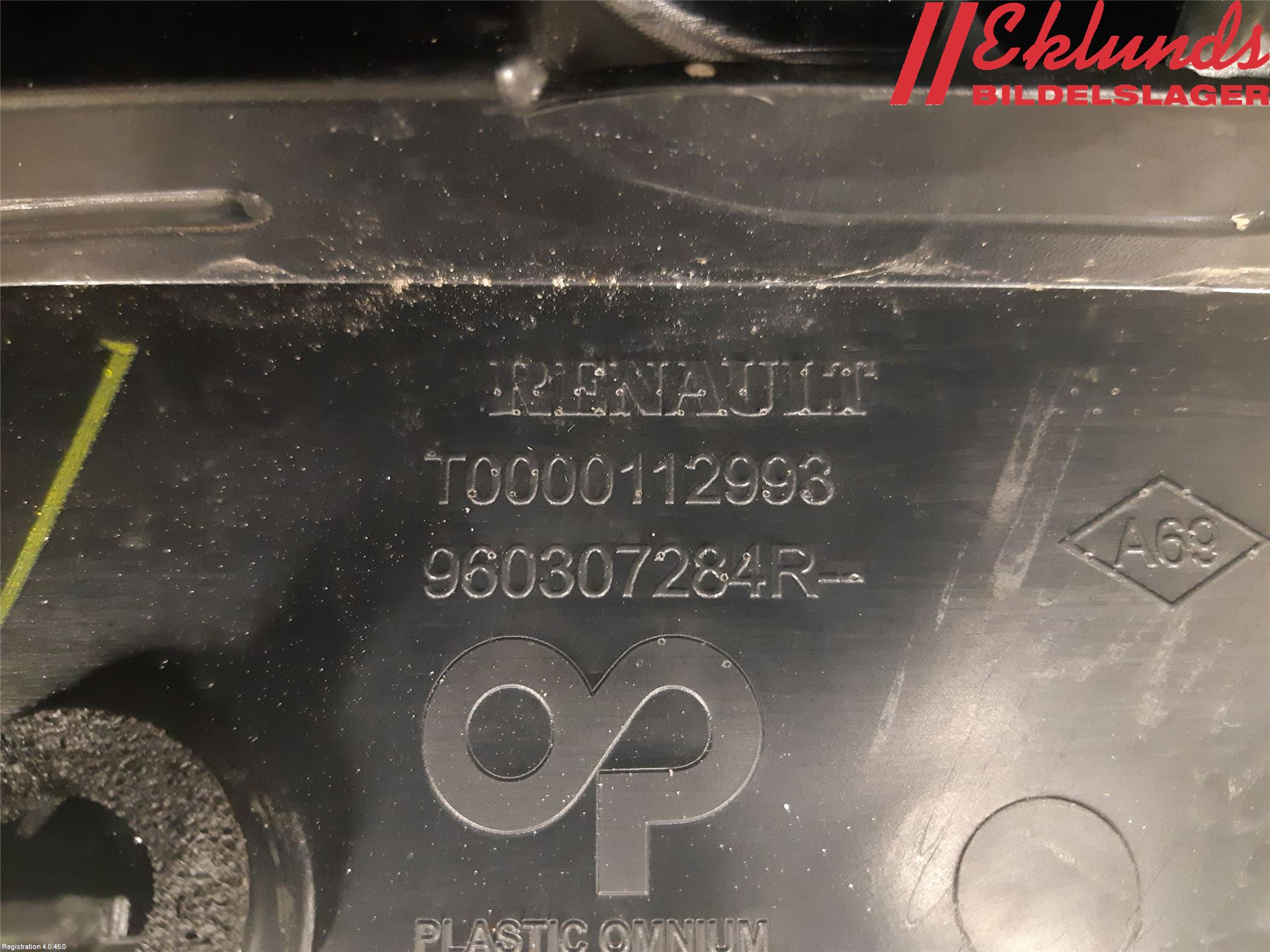 Renault CLIO IV 12-16 Spoiler Baklucka