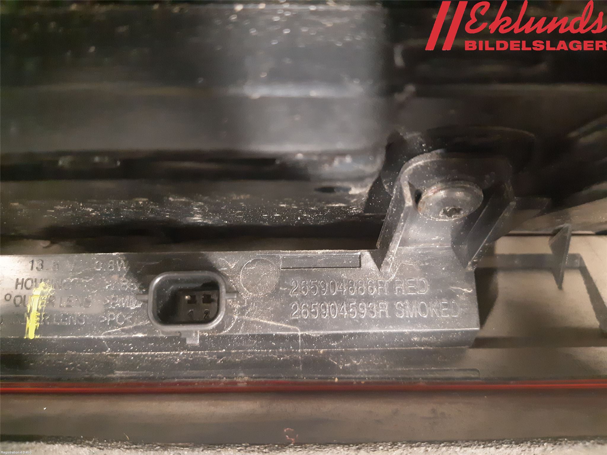 Renault CLIO IV 12-16 Spoiler Baklucka