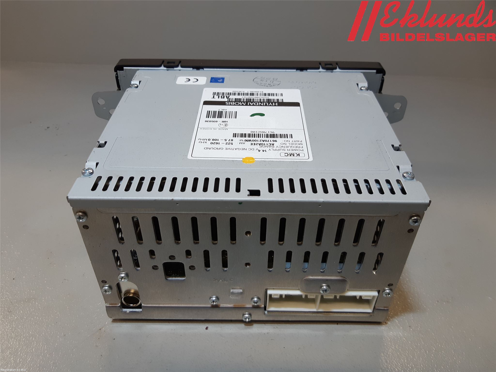 Kia CEED 12-18 Cd Radio - Multimediapanel