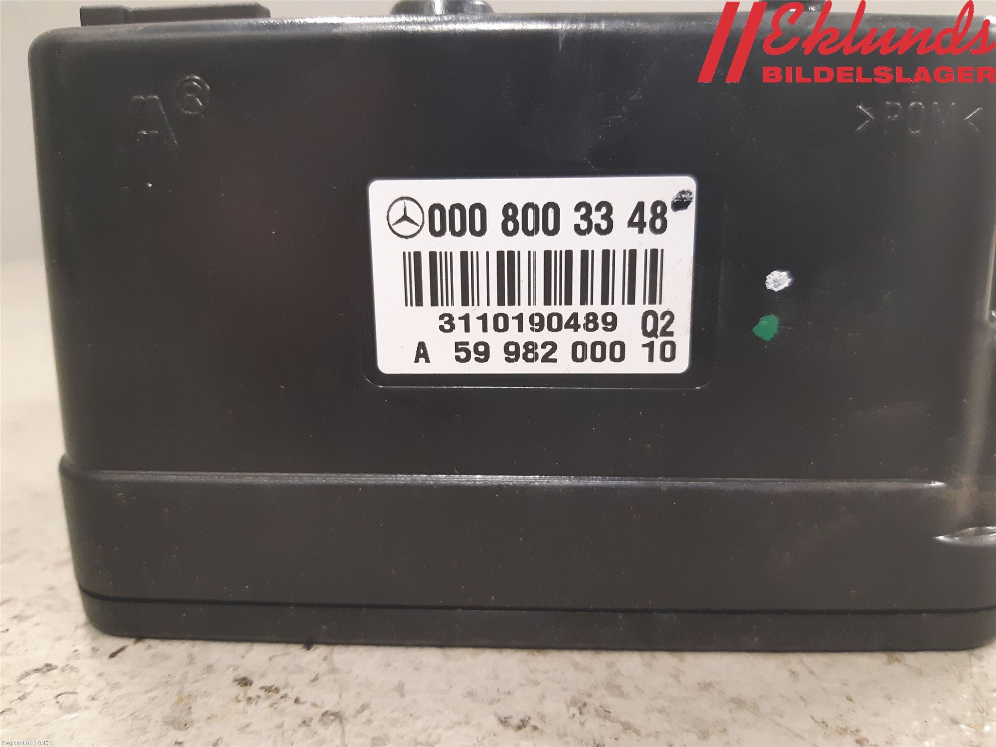 Mercedes-Benz MB CLS (C218/X218) 11-17 Centrallås Vakuumpump