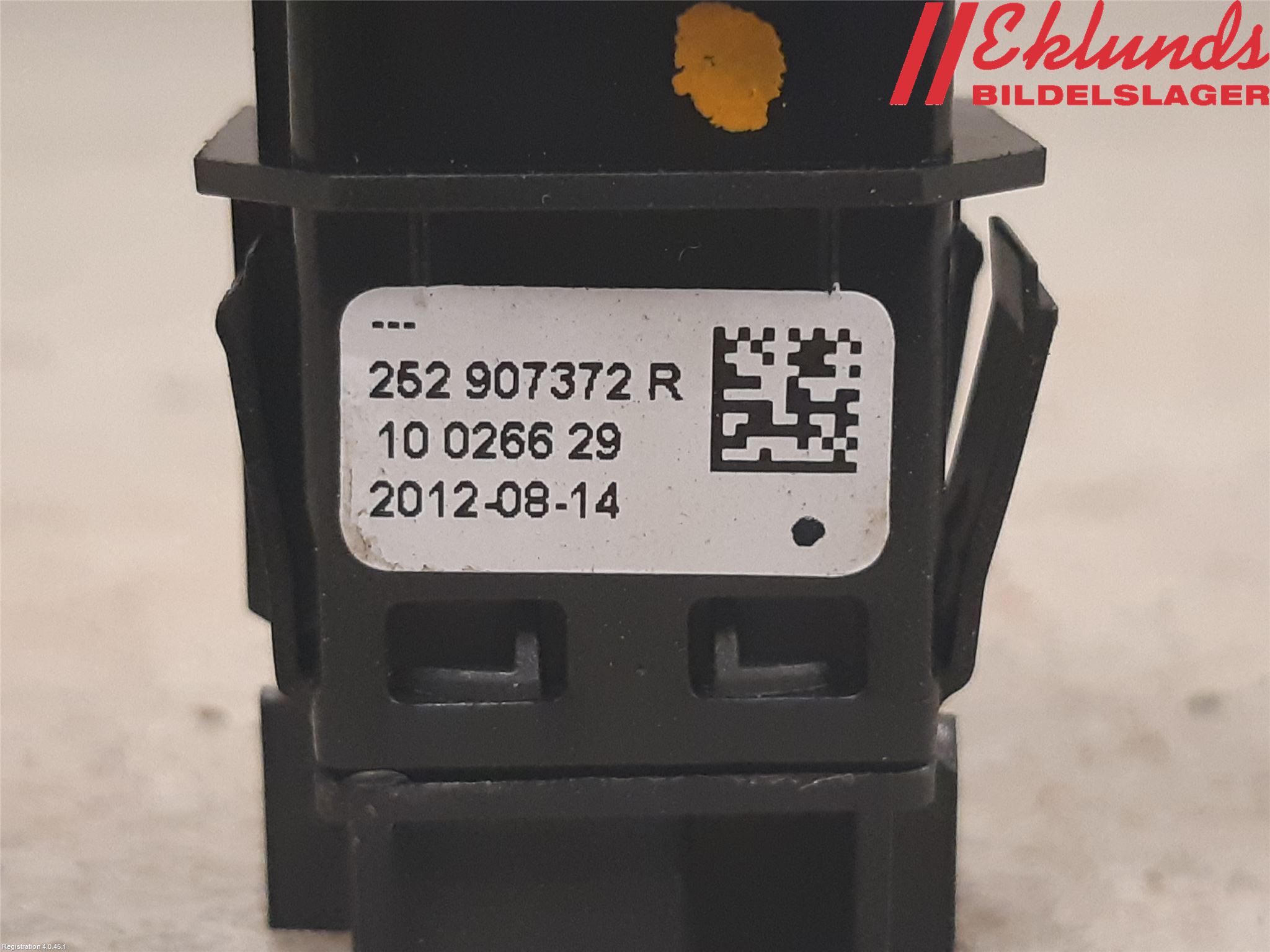 Renault CLIO IV 12-16 Strömställare Varnings