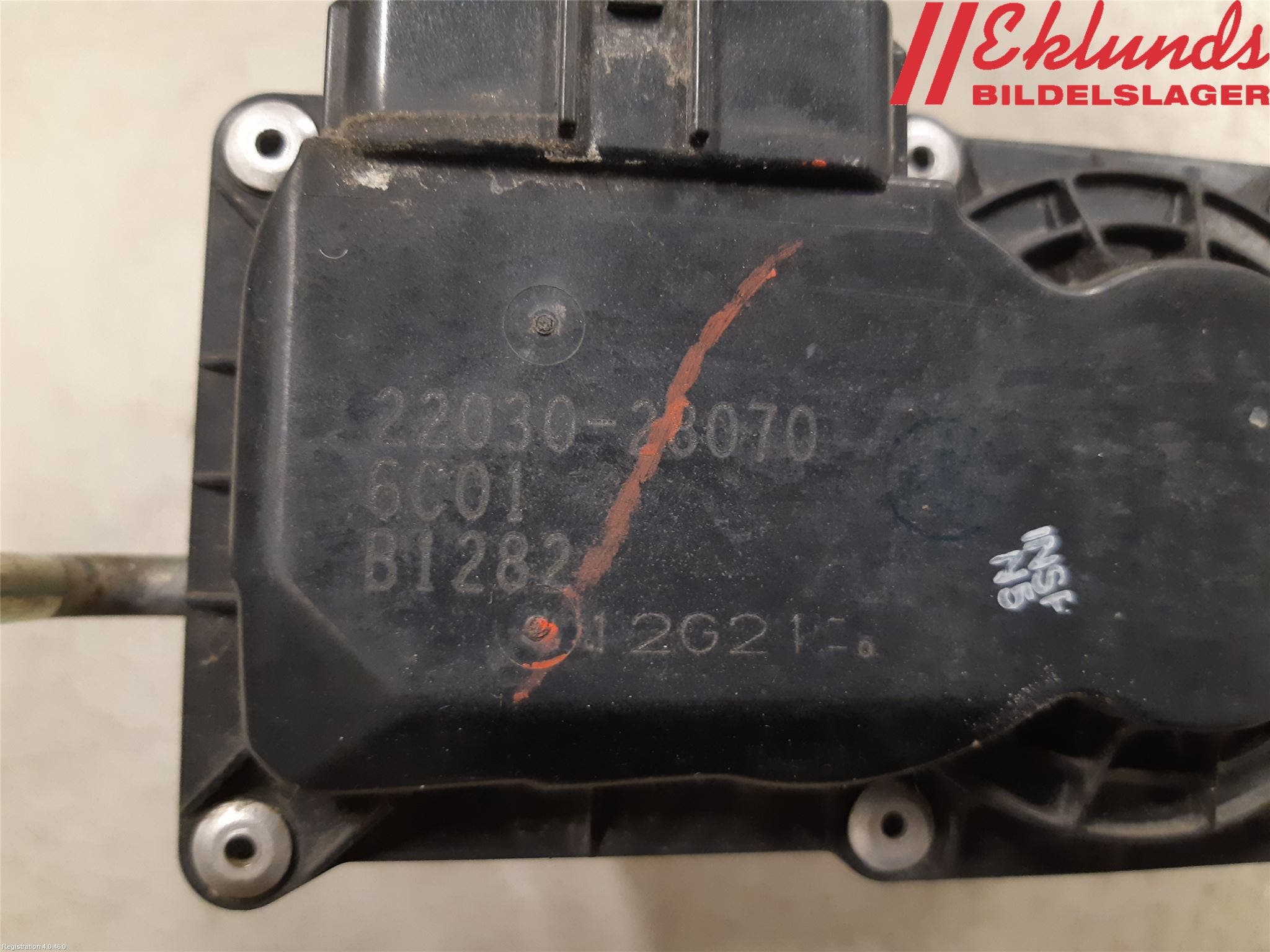 Toyota RAV 4 06-12 Injspjällhus