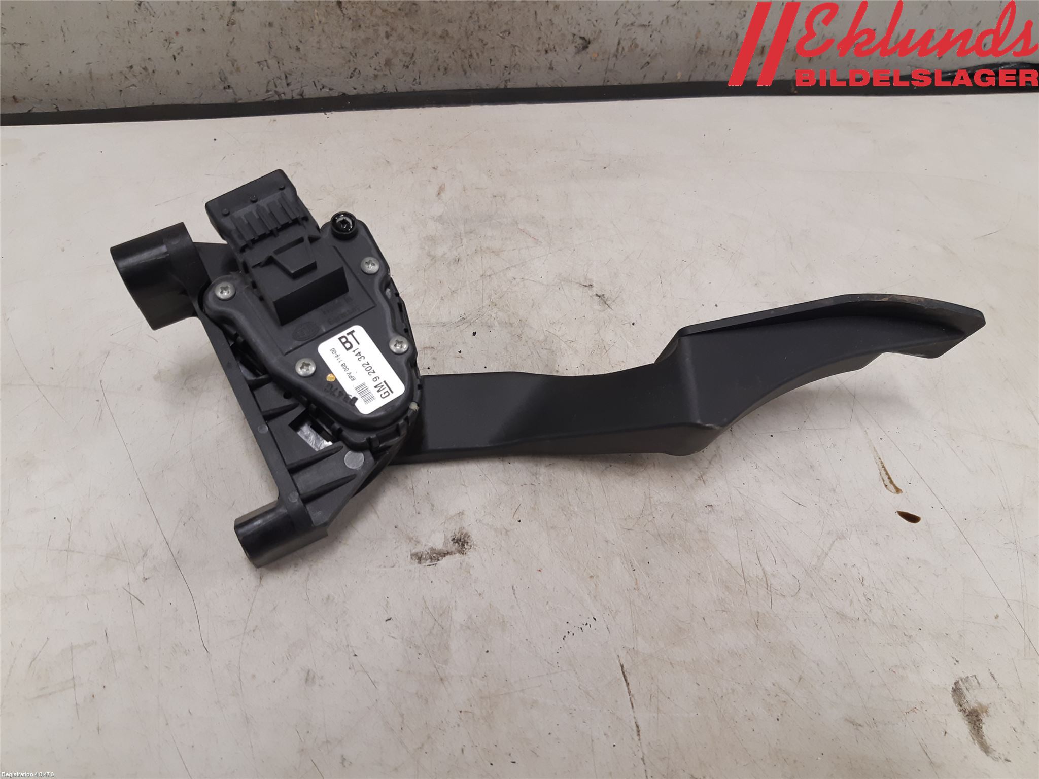 Opel ZAFIRA B 06-14 Gaspedal