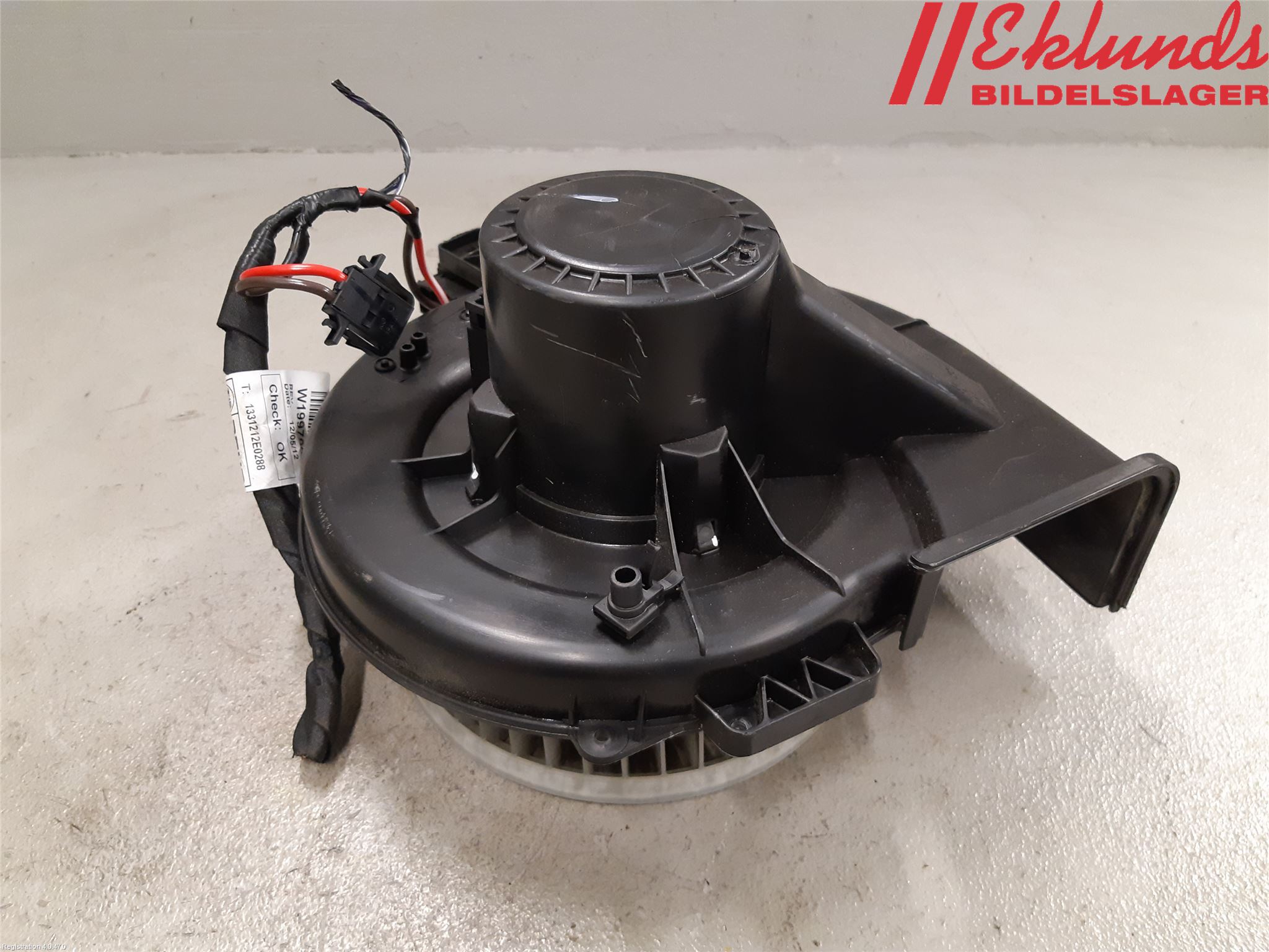 Volkswagen VW POLO 10-17 Värmefläkt