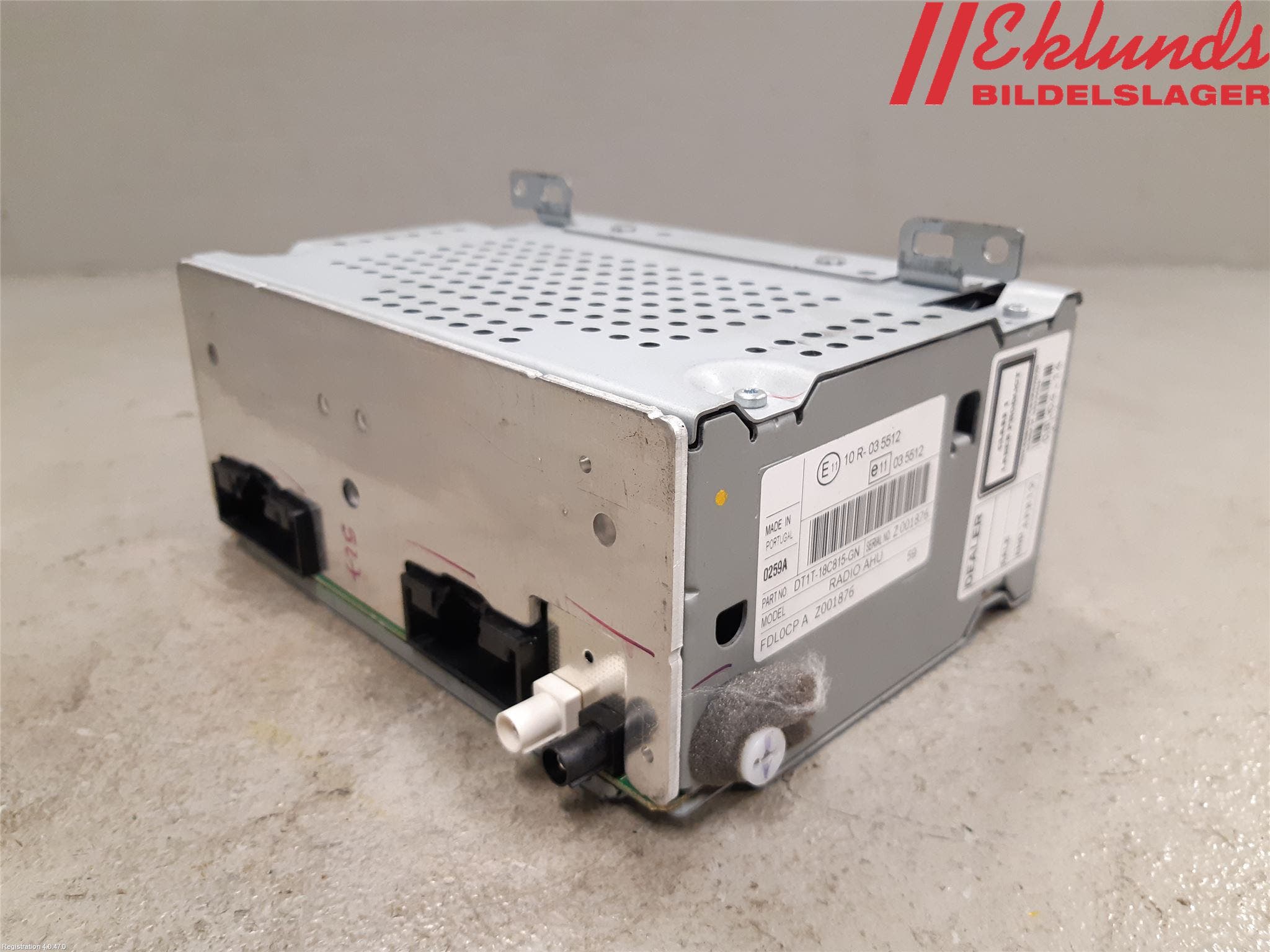 Ford TRANSIT/TOURNEO CONNECT 13-22 Cd Radio - Multimediapanel