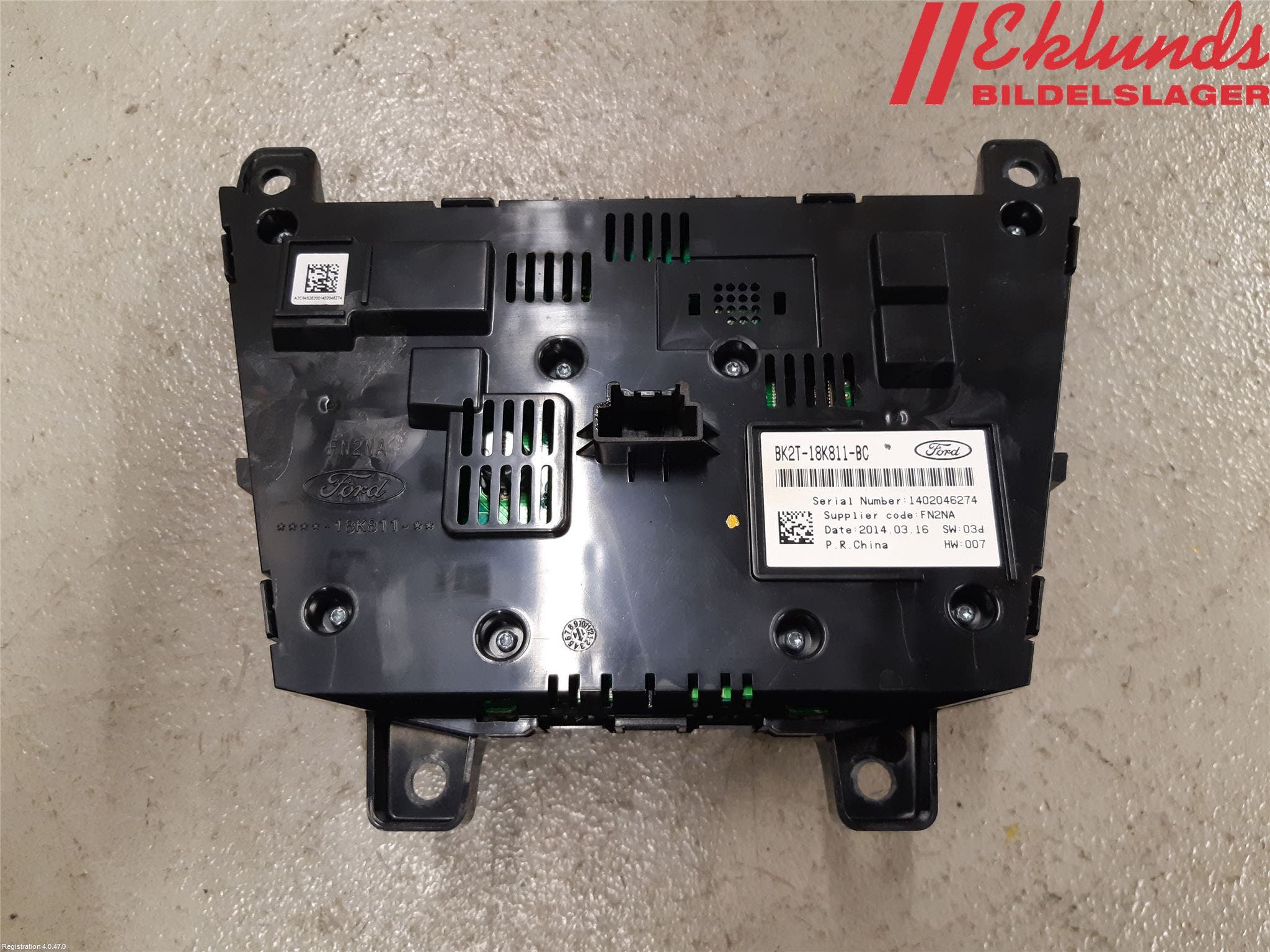 Ford TRANSIT/TOURNEO CONNECT 13-22 Cd Radio - Multimediapanel