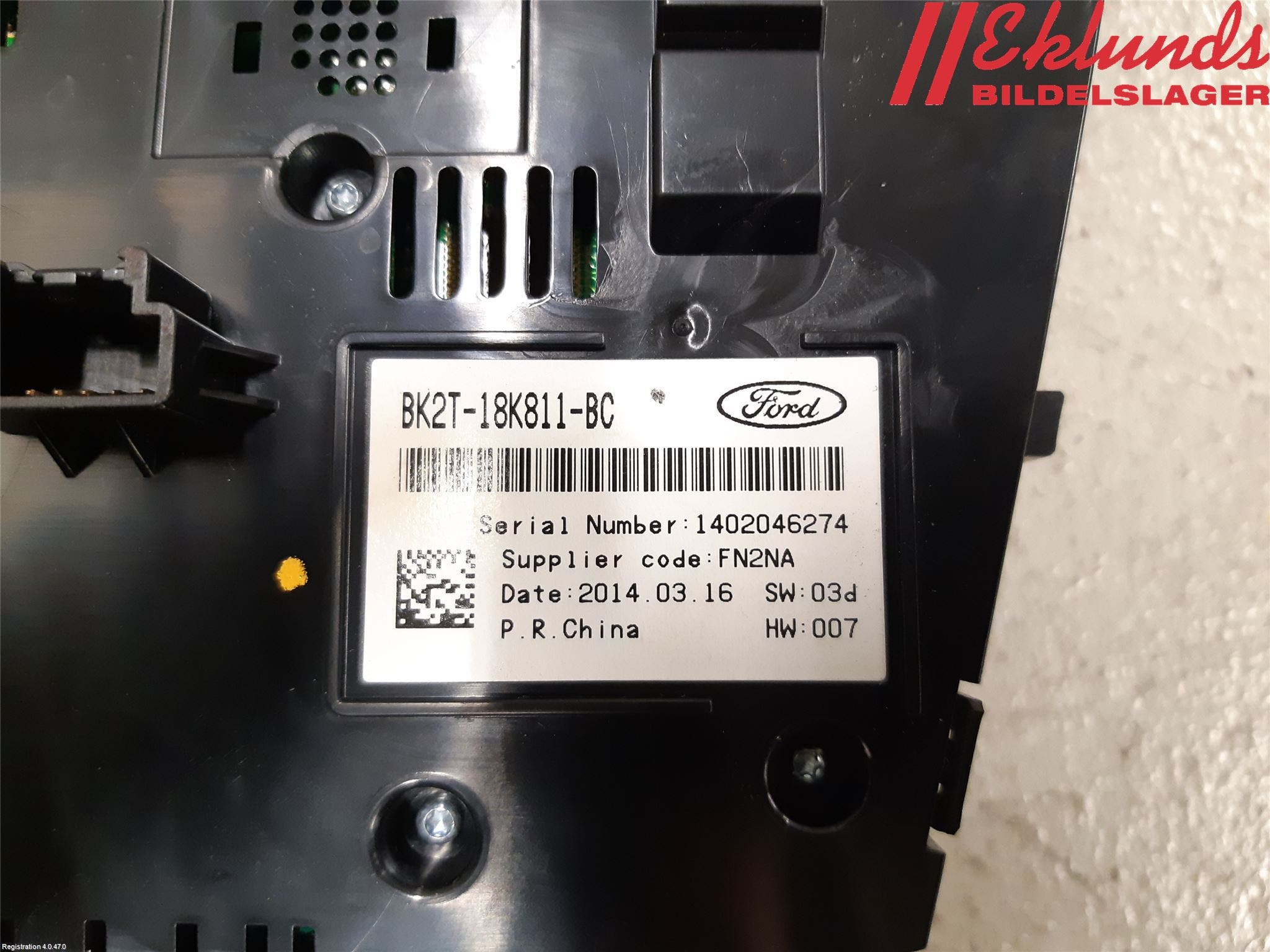 Ford TRANSIT/TOURNEO CONNECT 13-22 Cd Radio - Multimediapanel