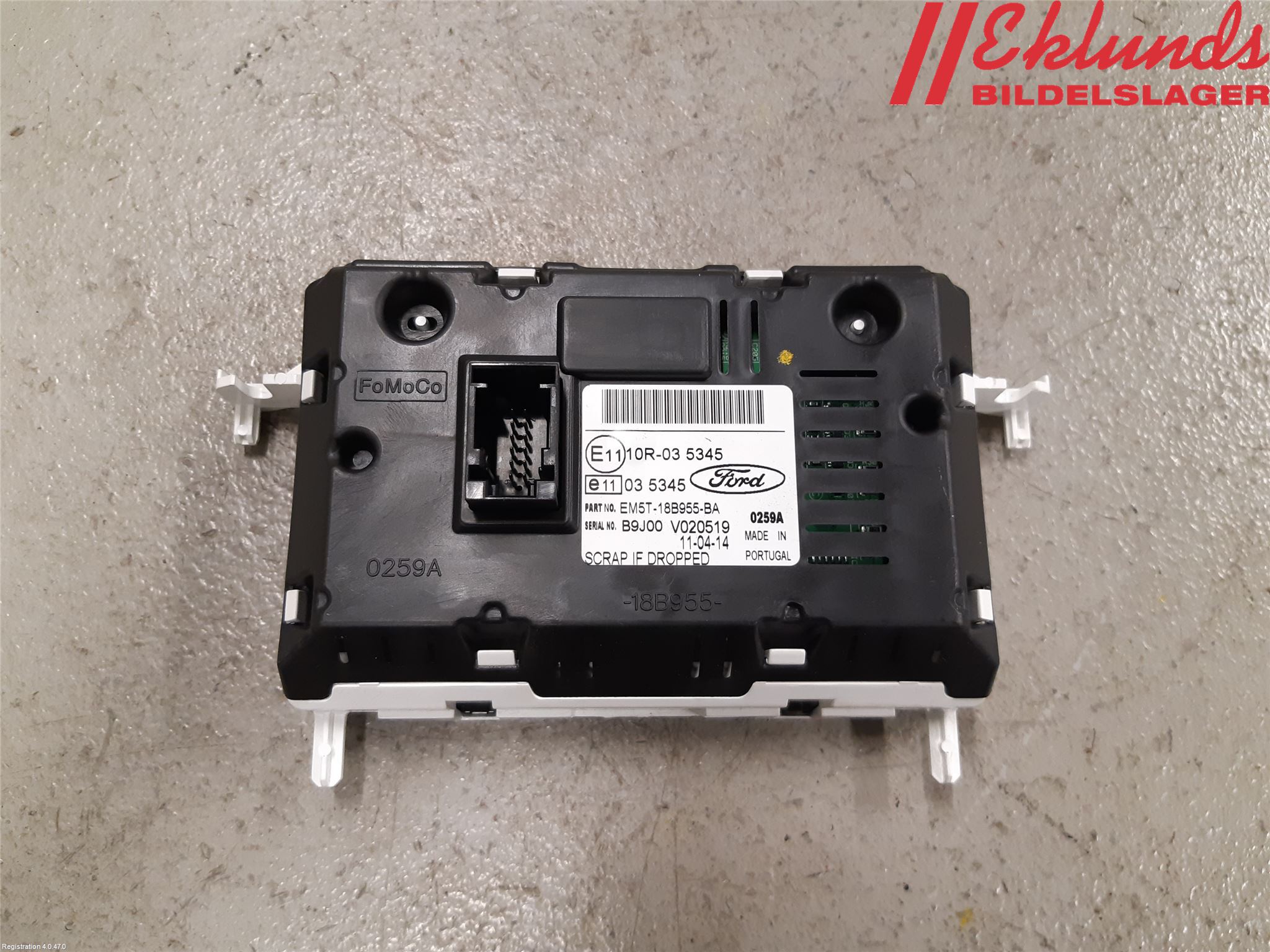 Ford TRANSIT/TOURNEO CONNECT 13-22 Cd Radio - Multimediapanel