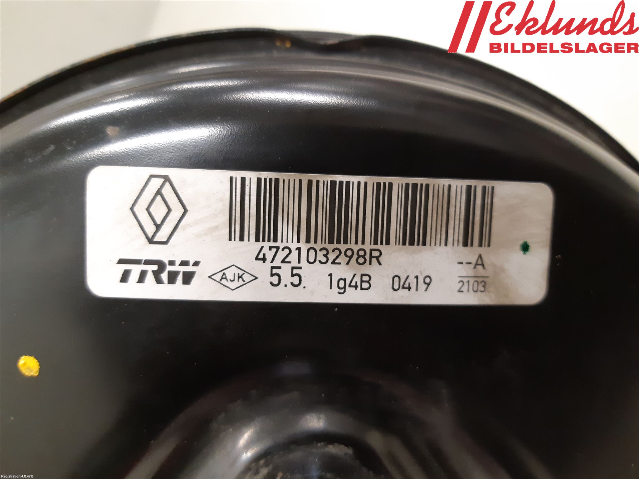 Dacia LOGAN MCV/STEPWAY Bromsservo