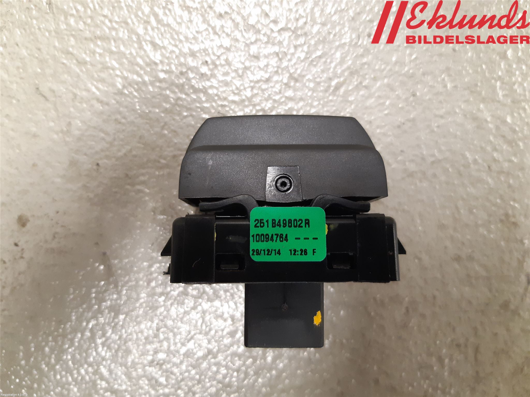 Dacia LOGAN MCV/STEPWAY Strömställare Övrigt