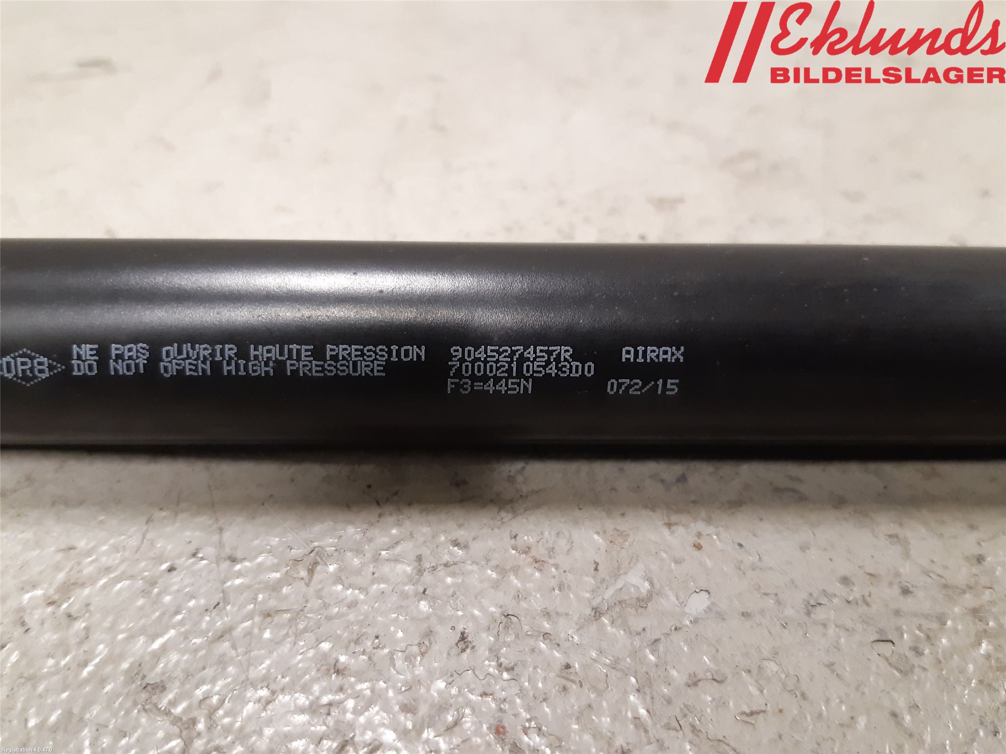 Dacia LOGAN MCV/STEPWAY Gasfjäder Baklucka