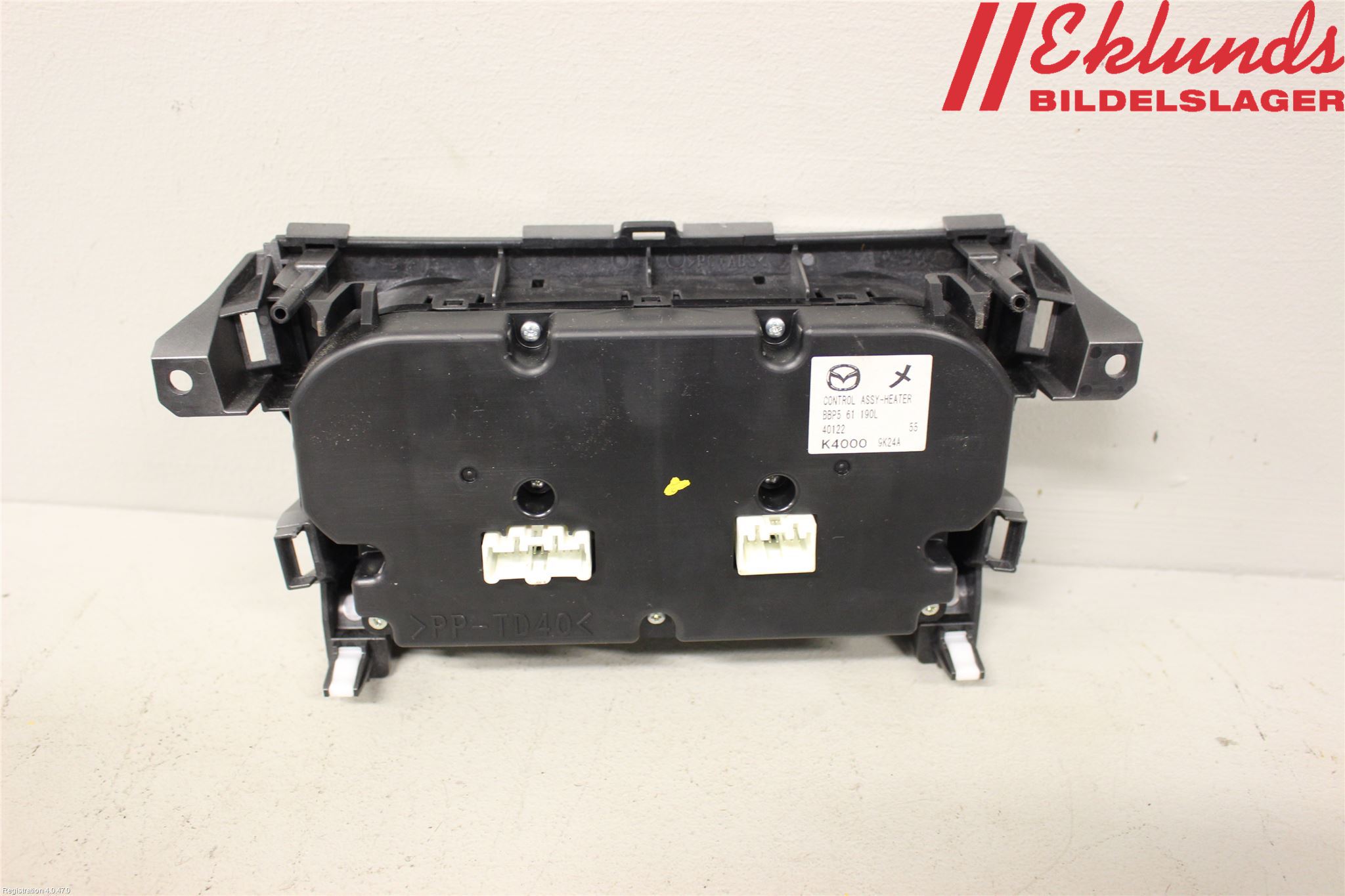 Mazda 3 II 09-13 Ac Styrenhet Ac Manöveren