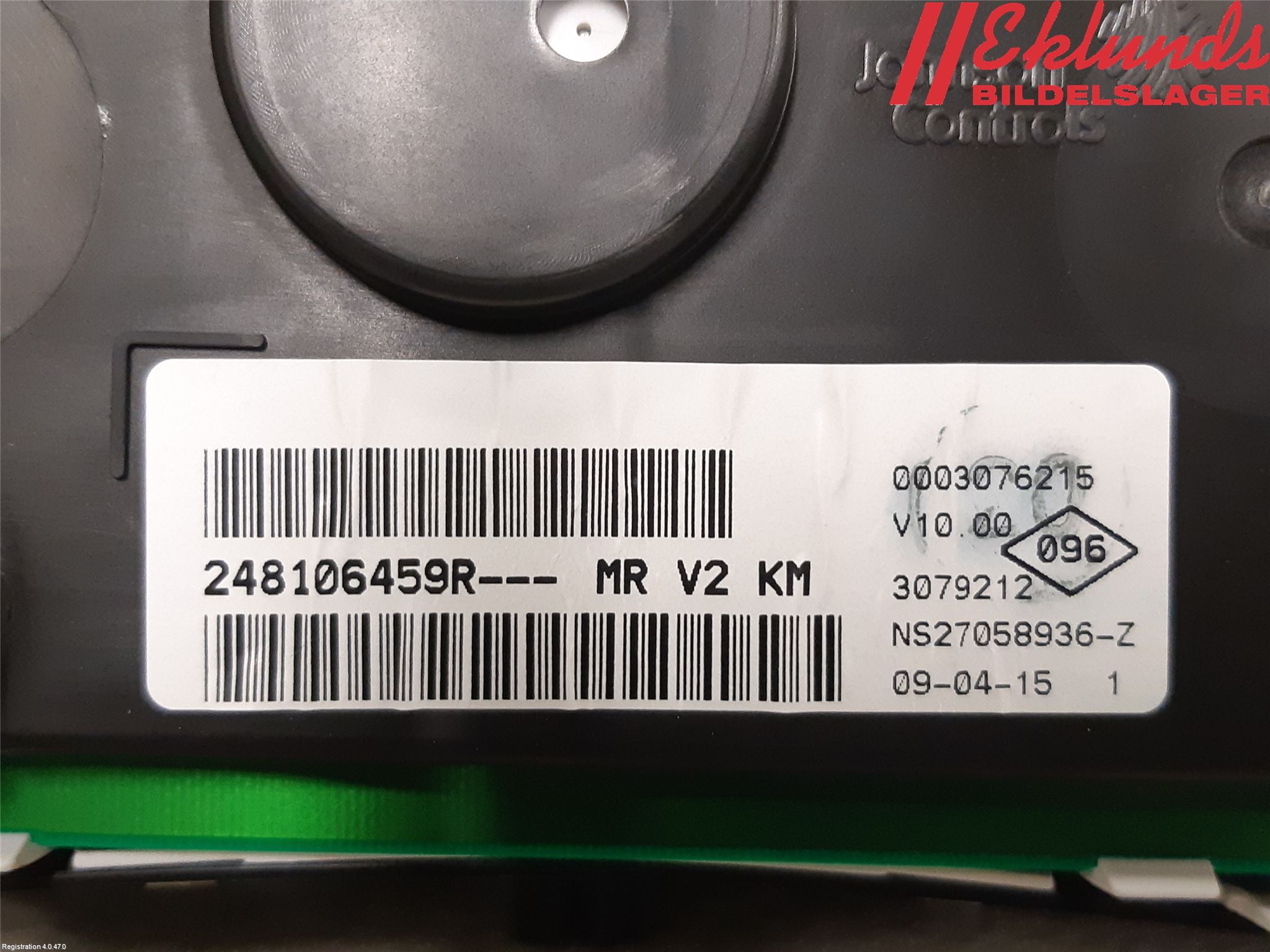 Dacia LOGAN MCV/STEPWAY Instrument Komb